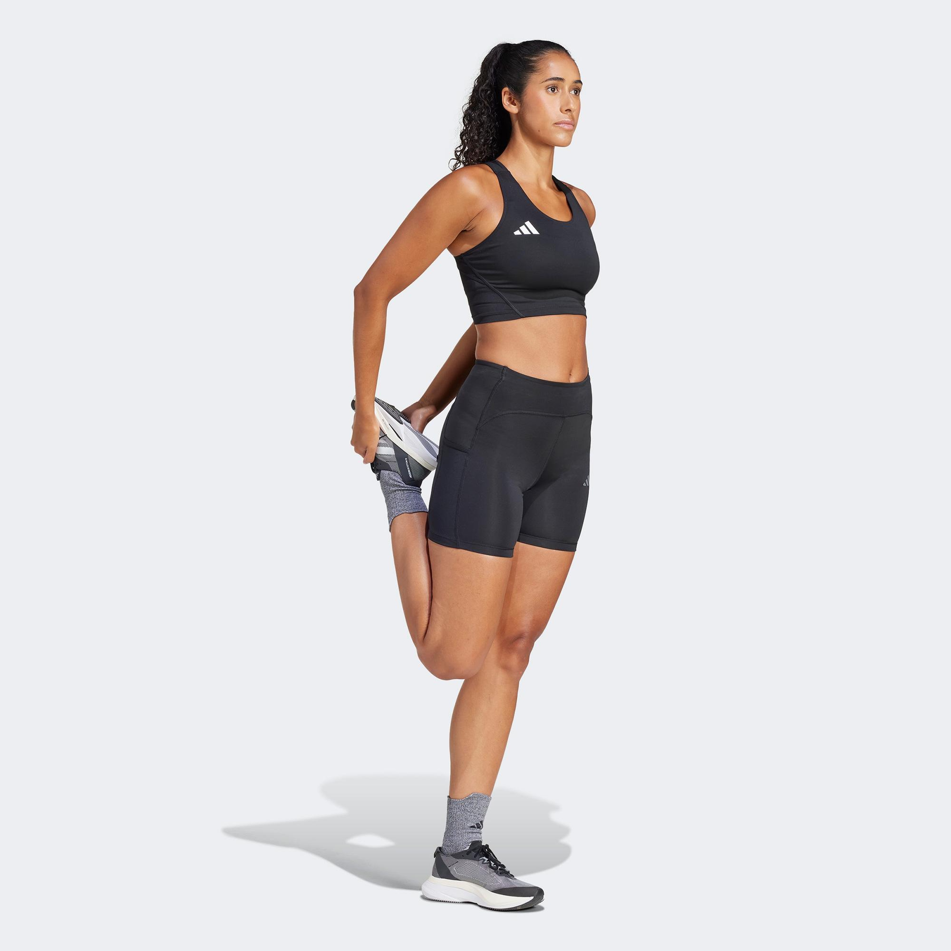 adidas Adizero Kadın Siyah Koşu Bra