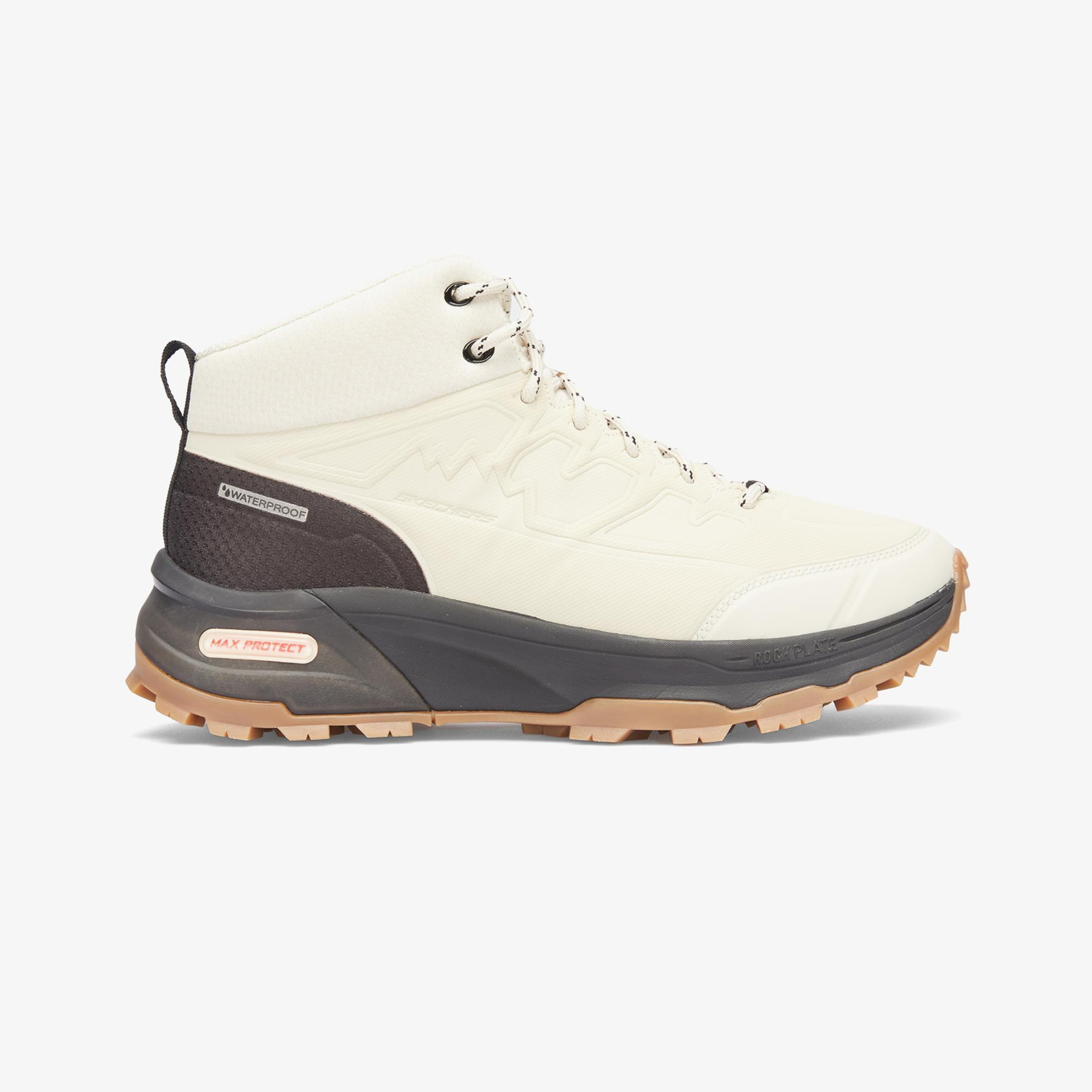 Skechers Max Protect Legacy Kadın Krem Outdoor Ayakkabı