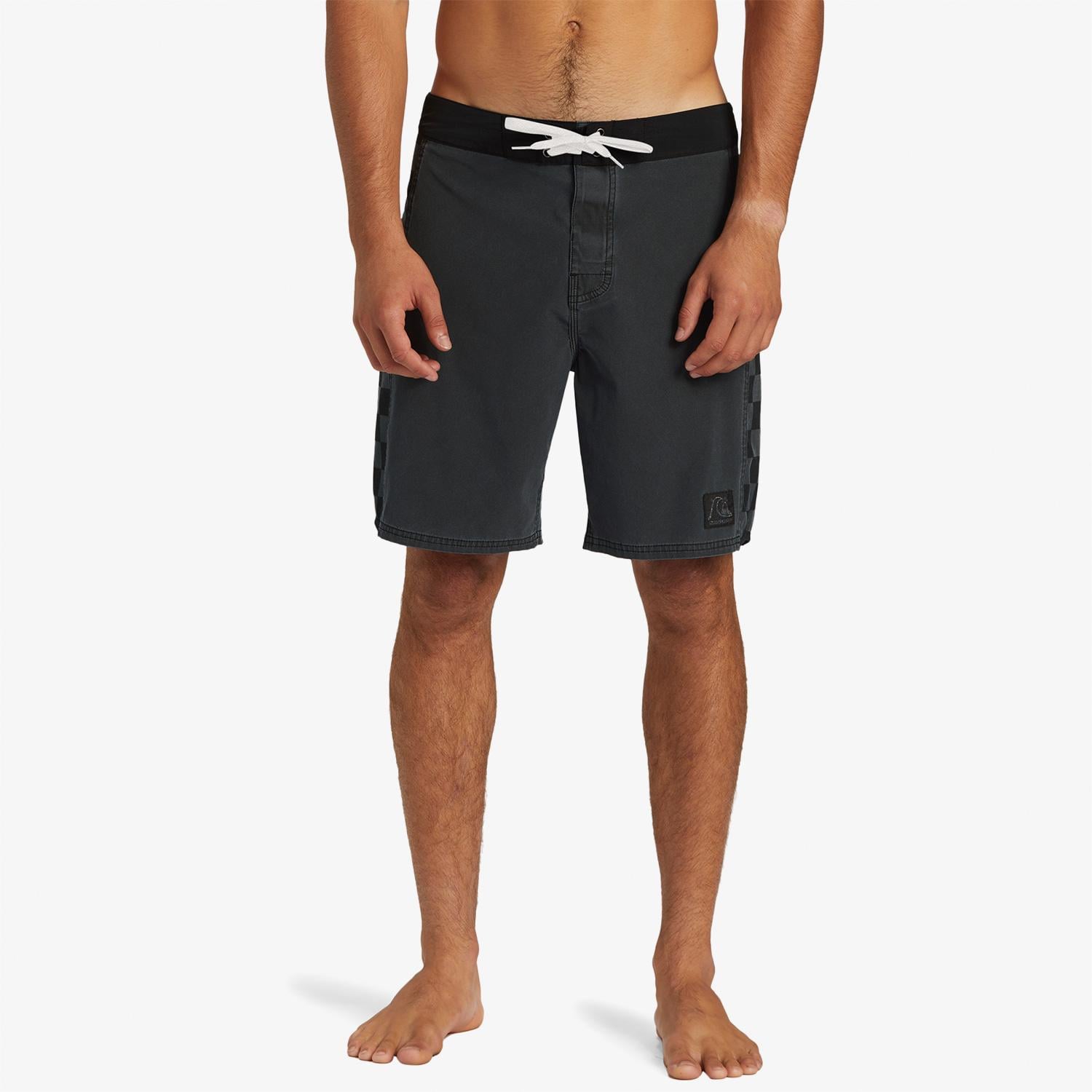 Quiksilver Original Arch Hempstrep 18 Erkek Gri Deniz Şortu