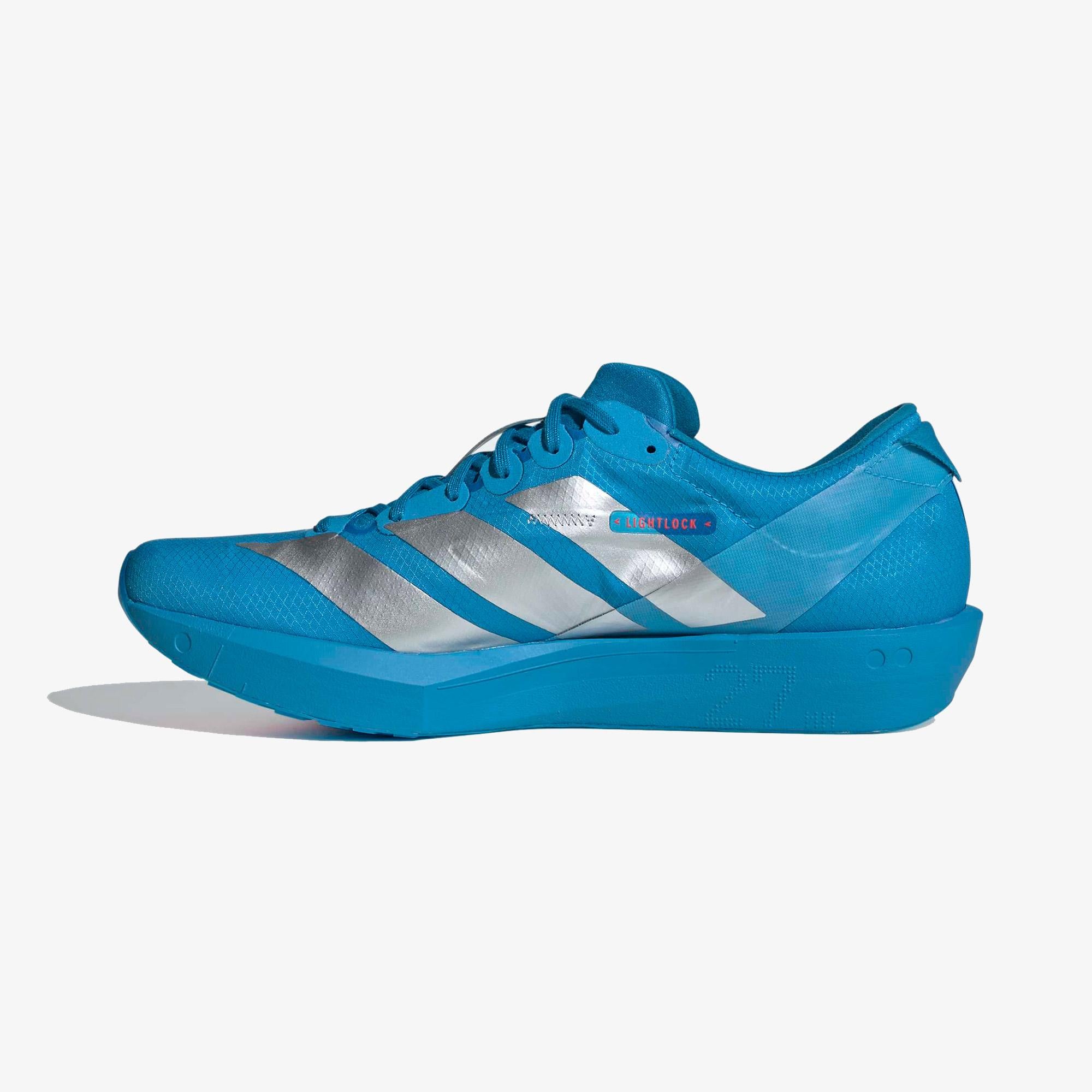 adidas Adizero Adios 9 Erkek Mavi Koşu Ayakkabısı