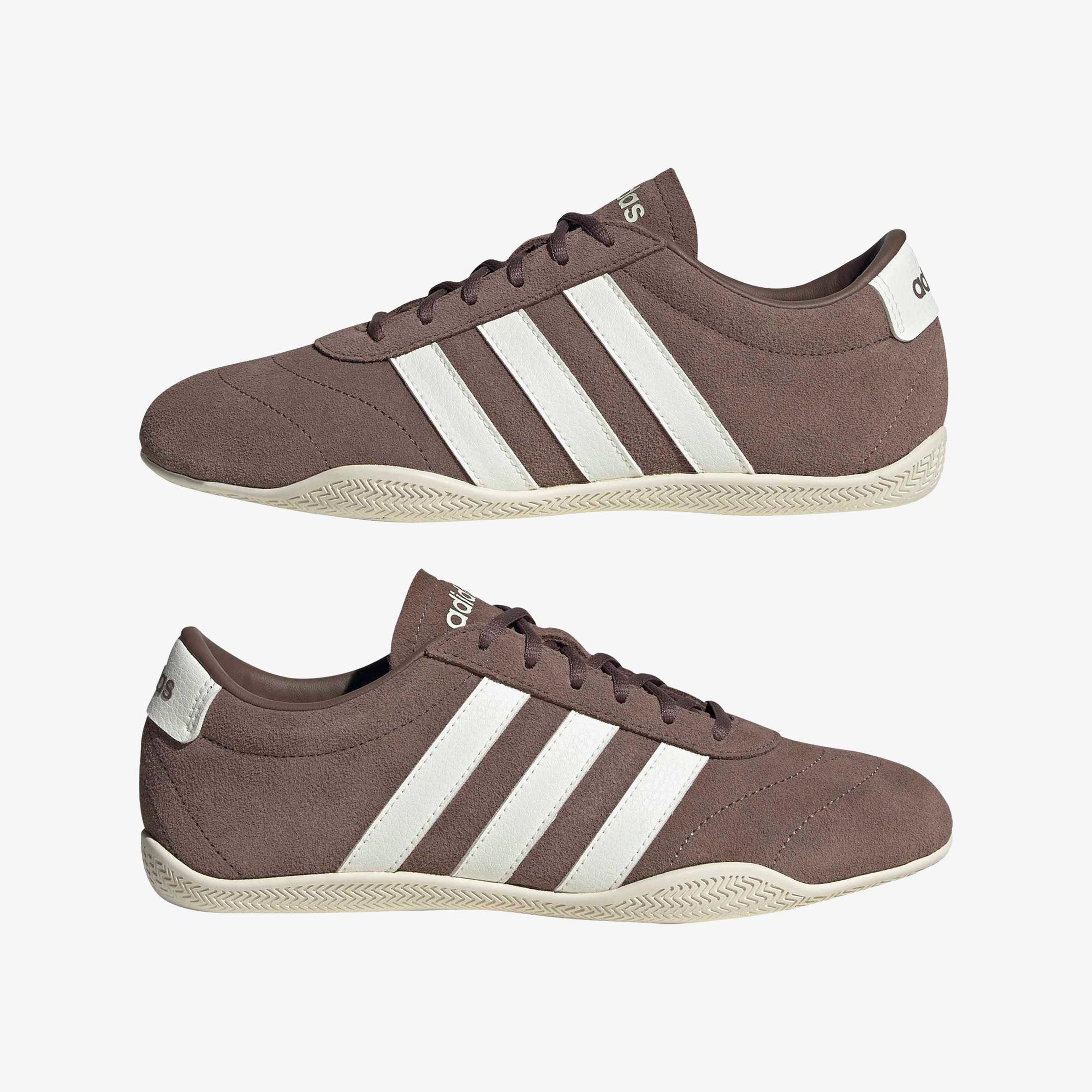 adidas Grand Court Lo Kadın Kahverengi Spor Ayakkabı