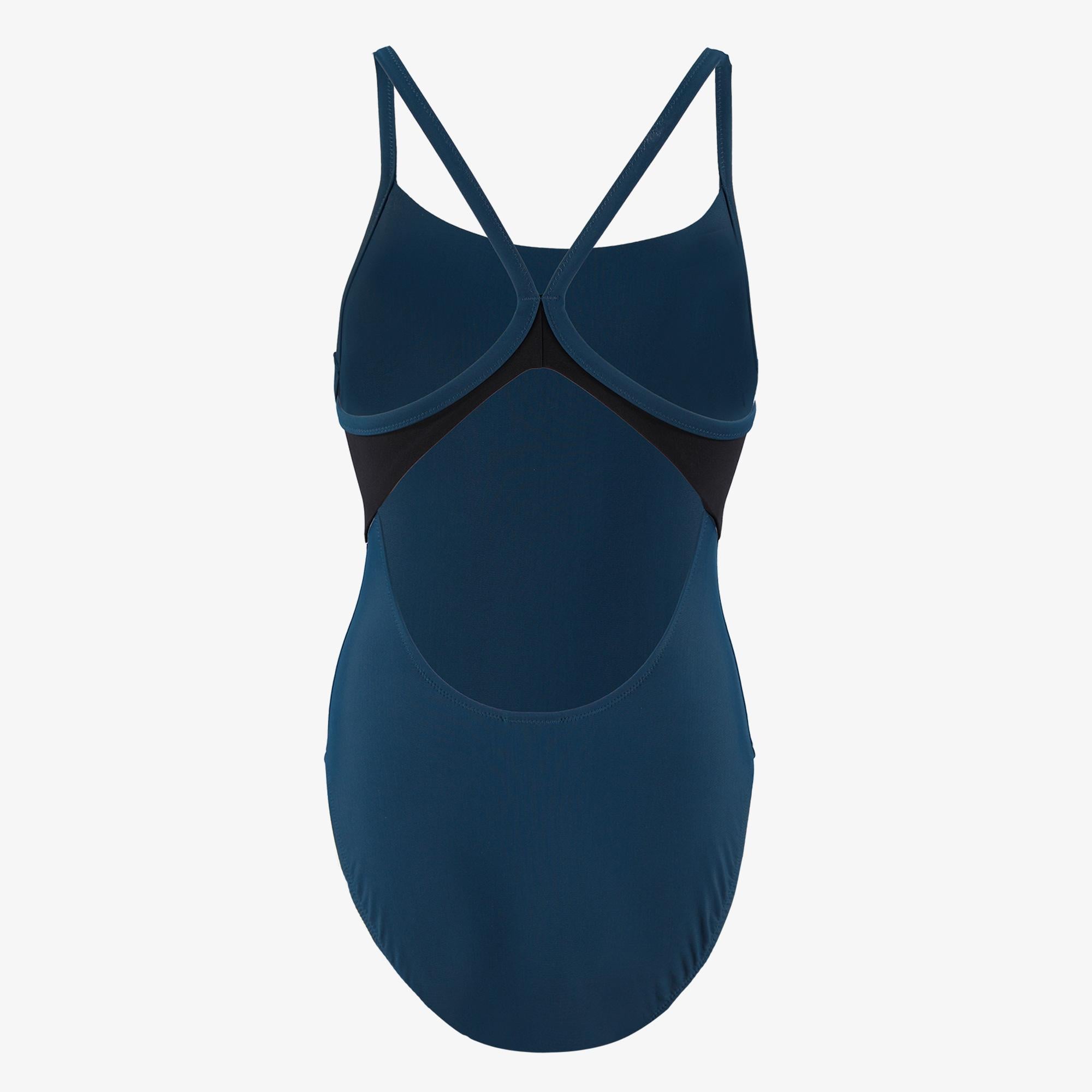Speedo Colorblock Racerback Kadın Lacivert Mayo