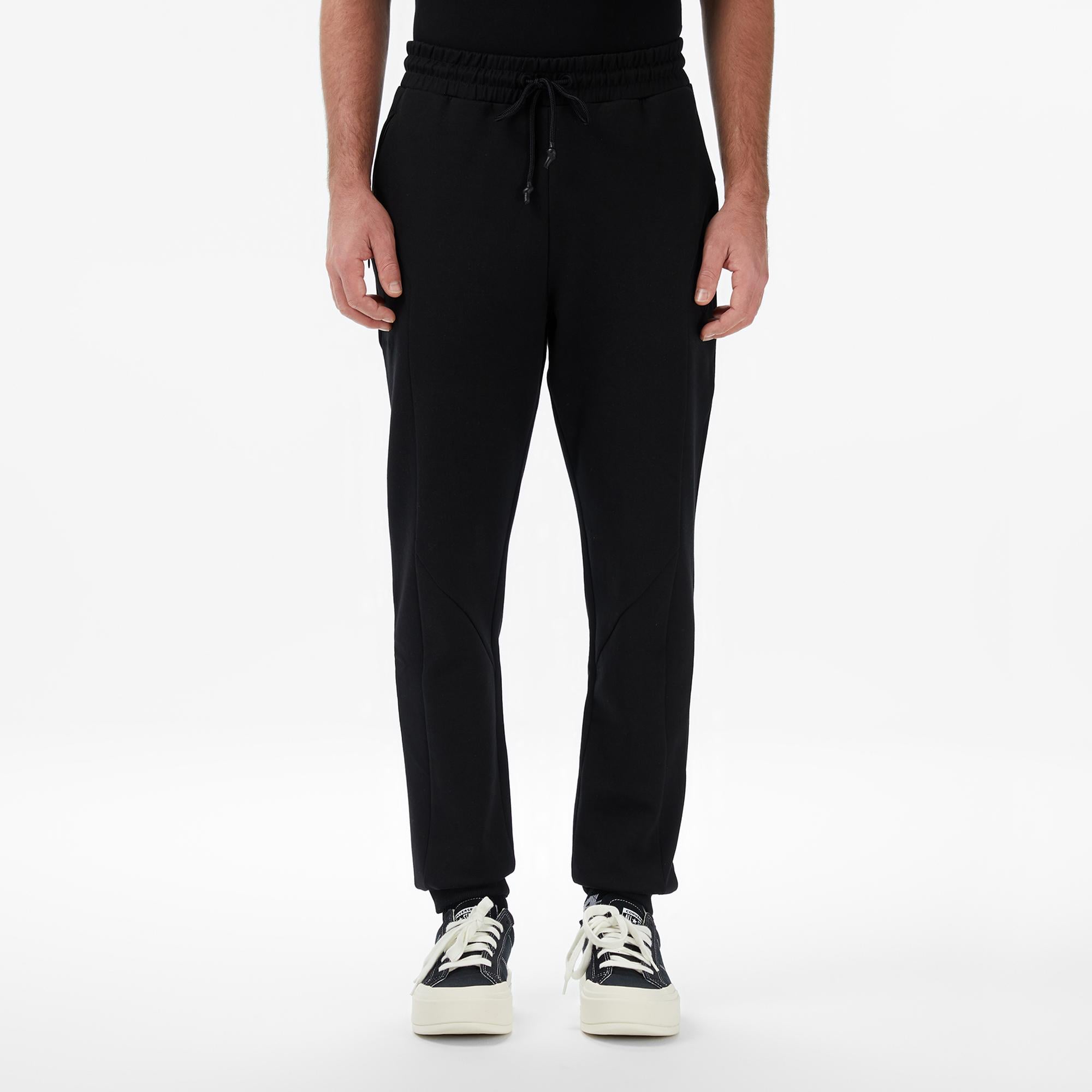 UNITED4 Regular Fit Erkek Siyah Eşofman Altı