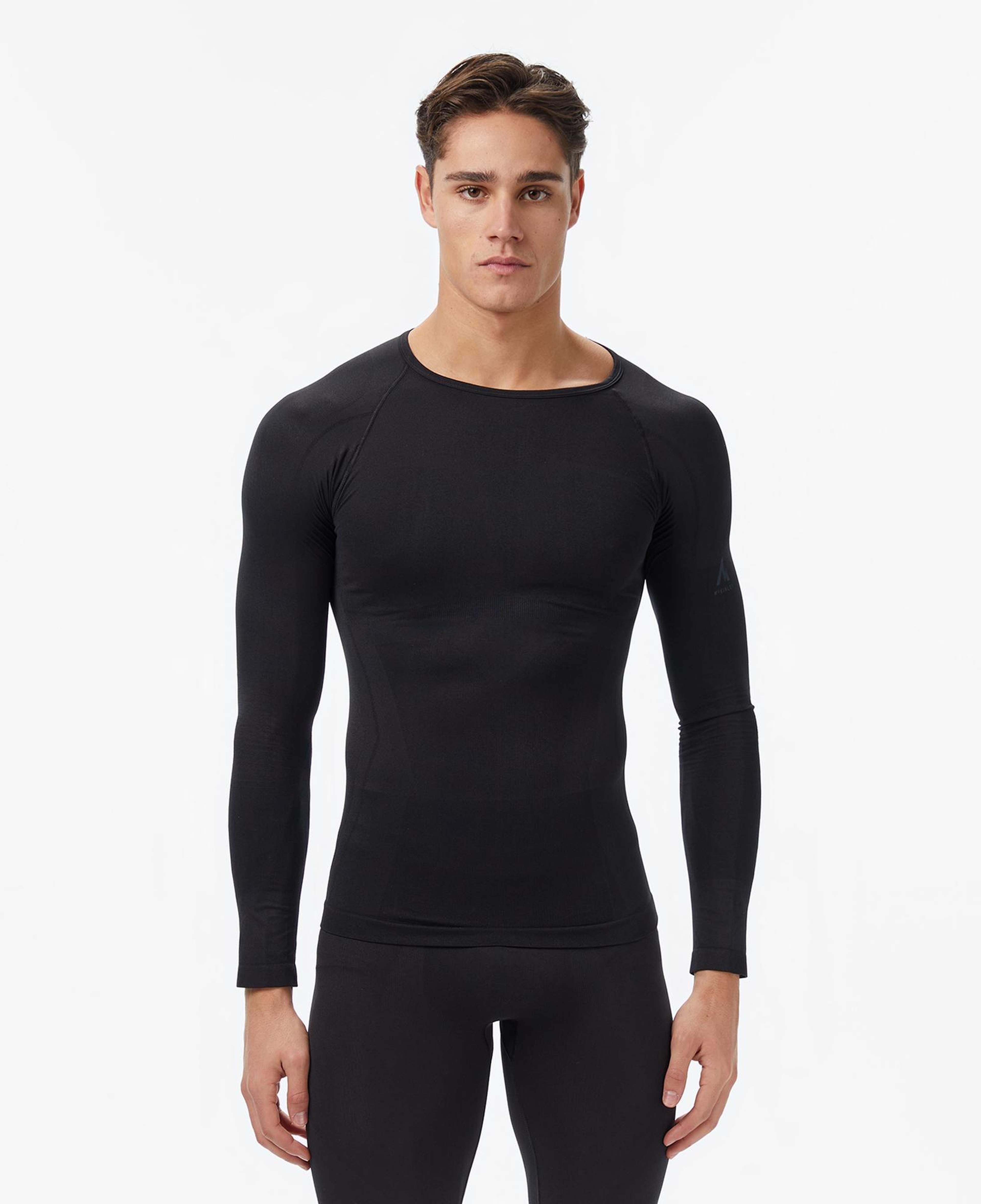 McKinley Yacob II Erkek Siyah Kayak T-Shirt