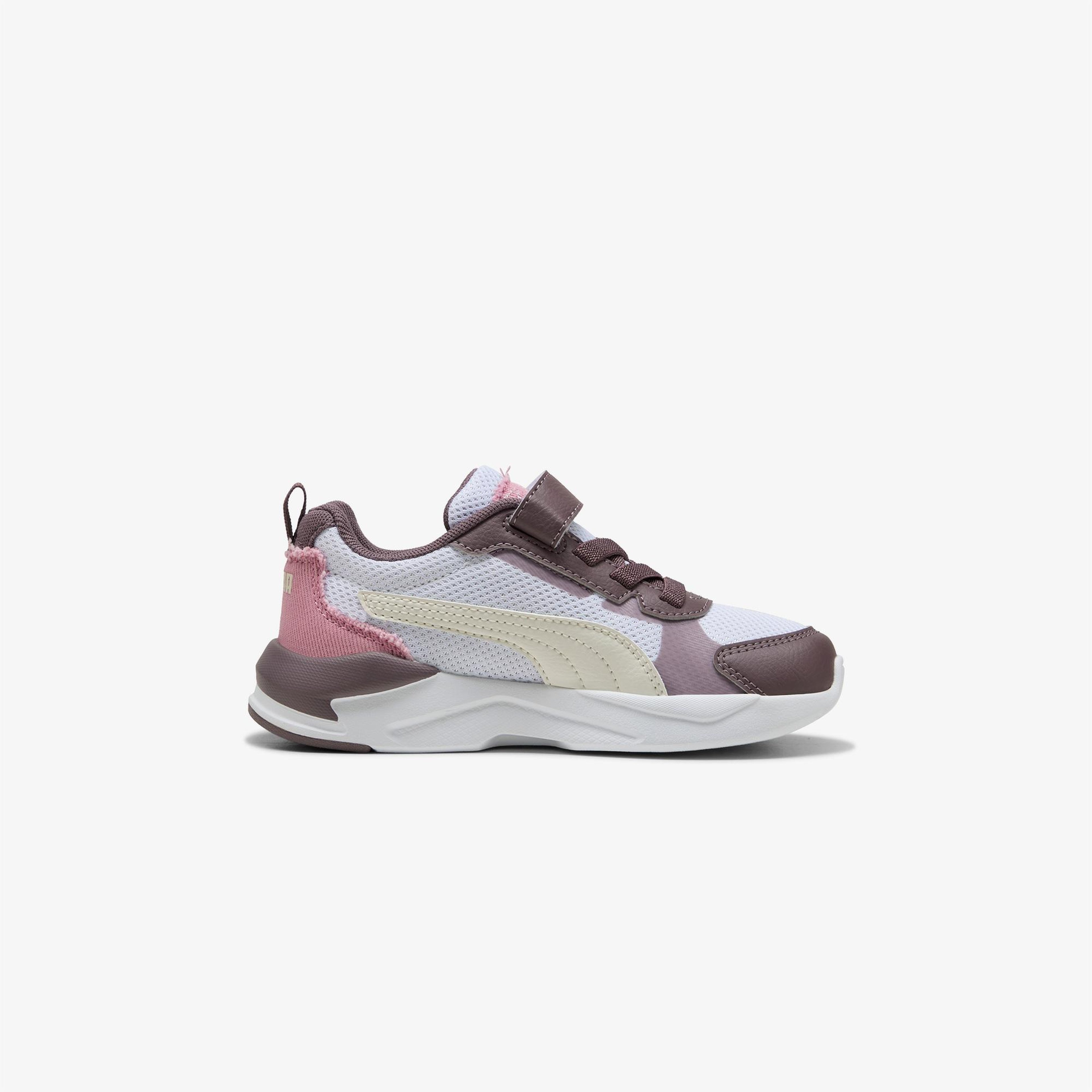 Puma X-Ray 3 Lt Mid 90S Ac+ Ps Çocuk Mor Spor Ayakkabı