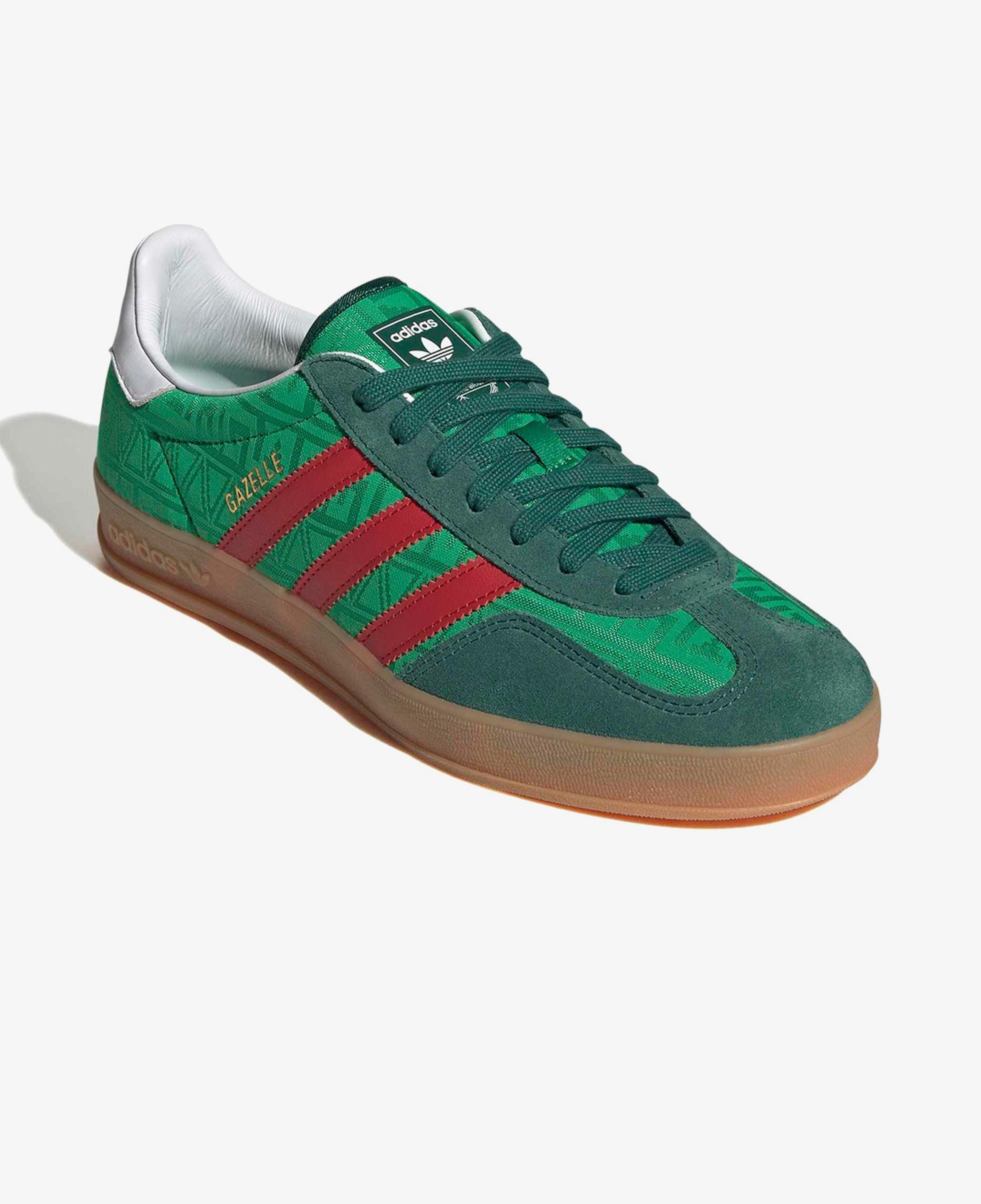 adidas Gazelle Indoor Kadın Yeşil Spor Ayakkabı