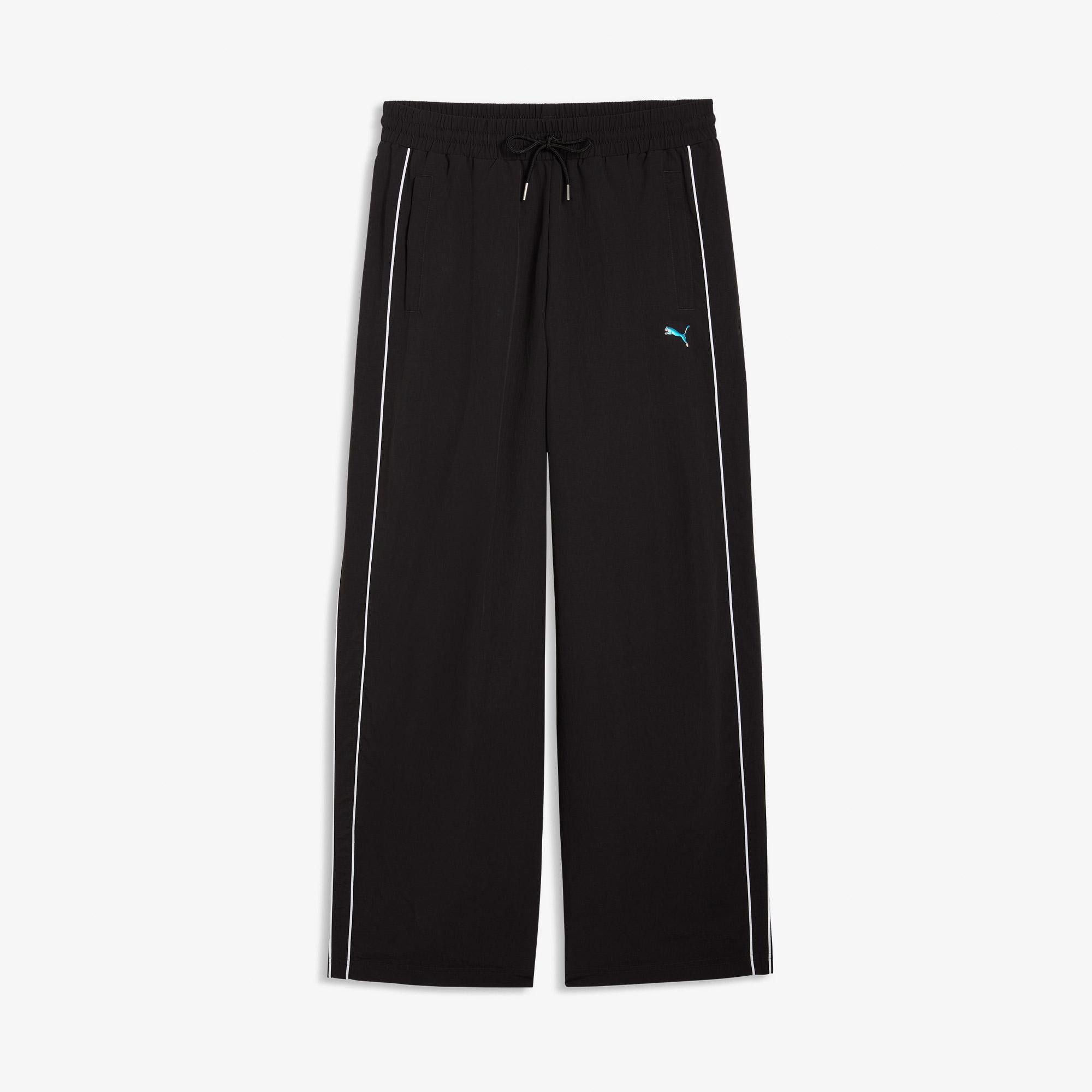 Puma T7 Woven Track Kadın Siyah Pantolon