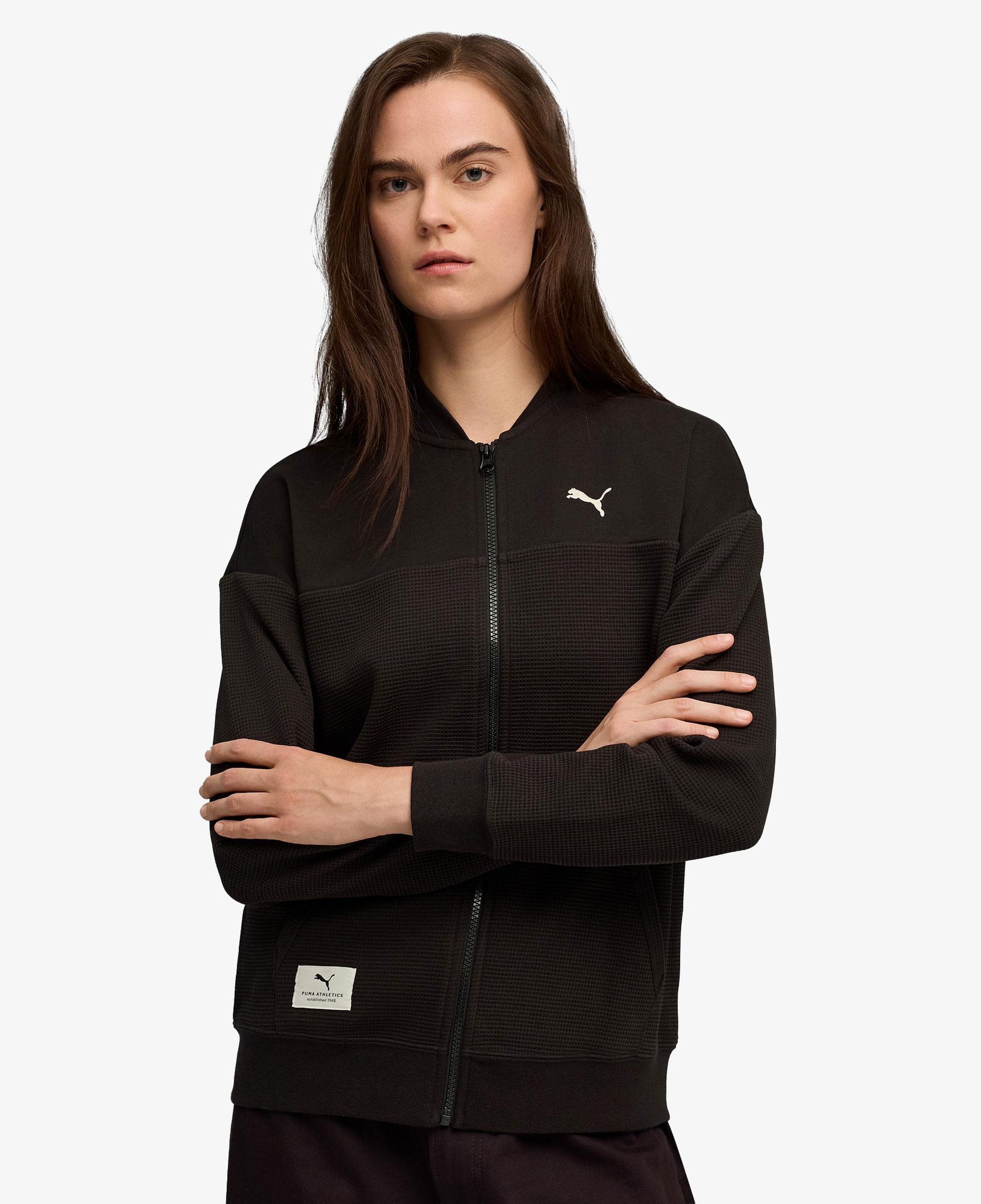 Puma Class Fermuarlı Siyah Kadın Ceket