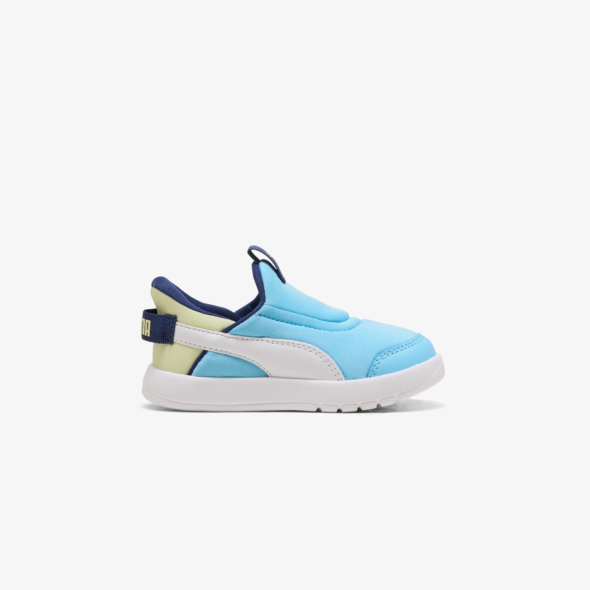 Puma Courtflex V3 Sliptech Çocuk Mavi Spor Ayakkabı