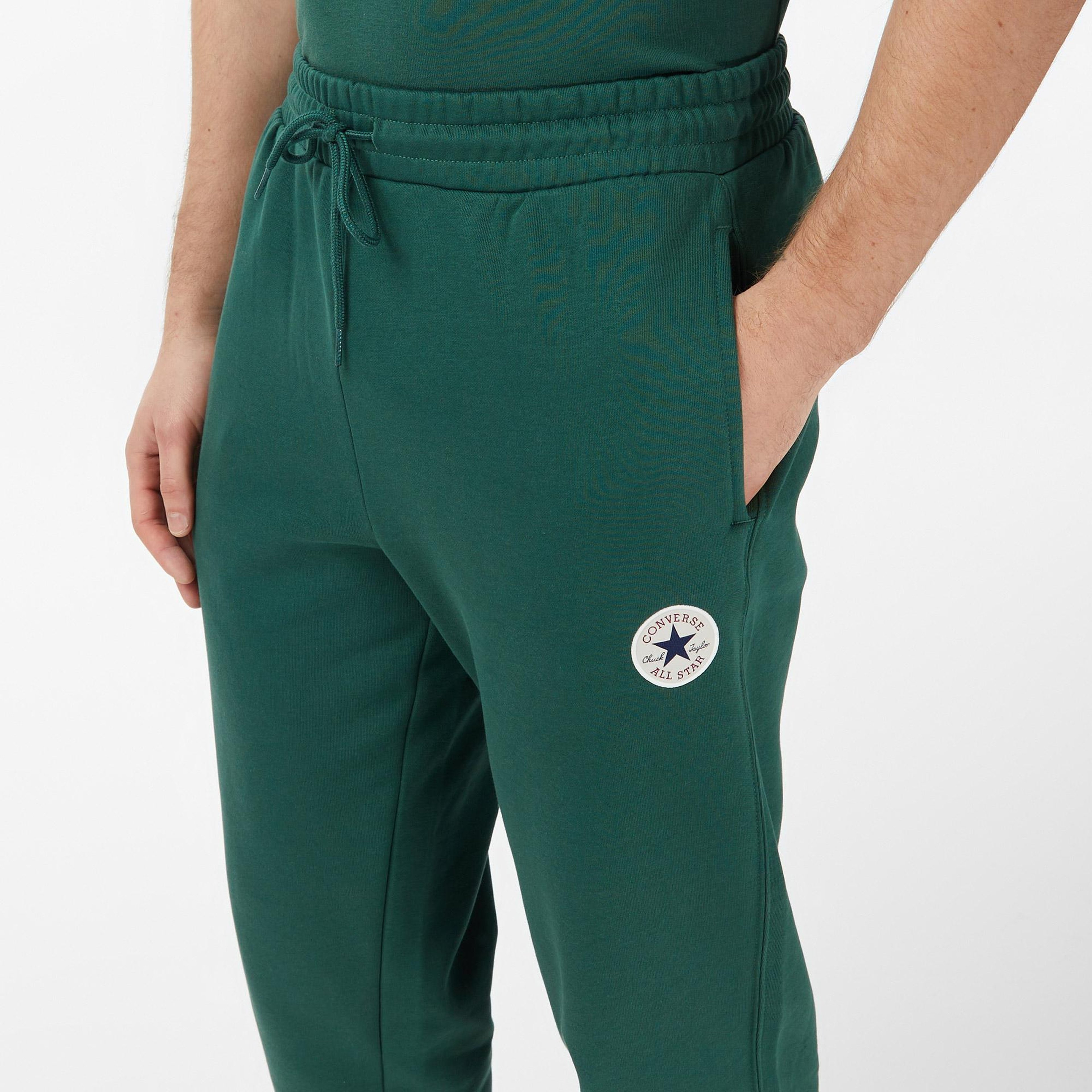 Converse Standard Fit Core Chuck Patch Erkek Yeşil Eşofman Altı