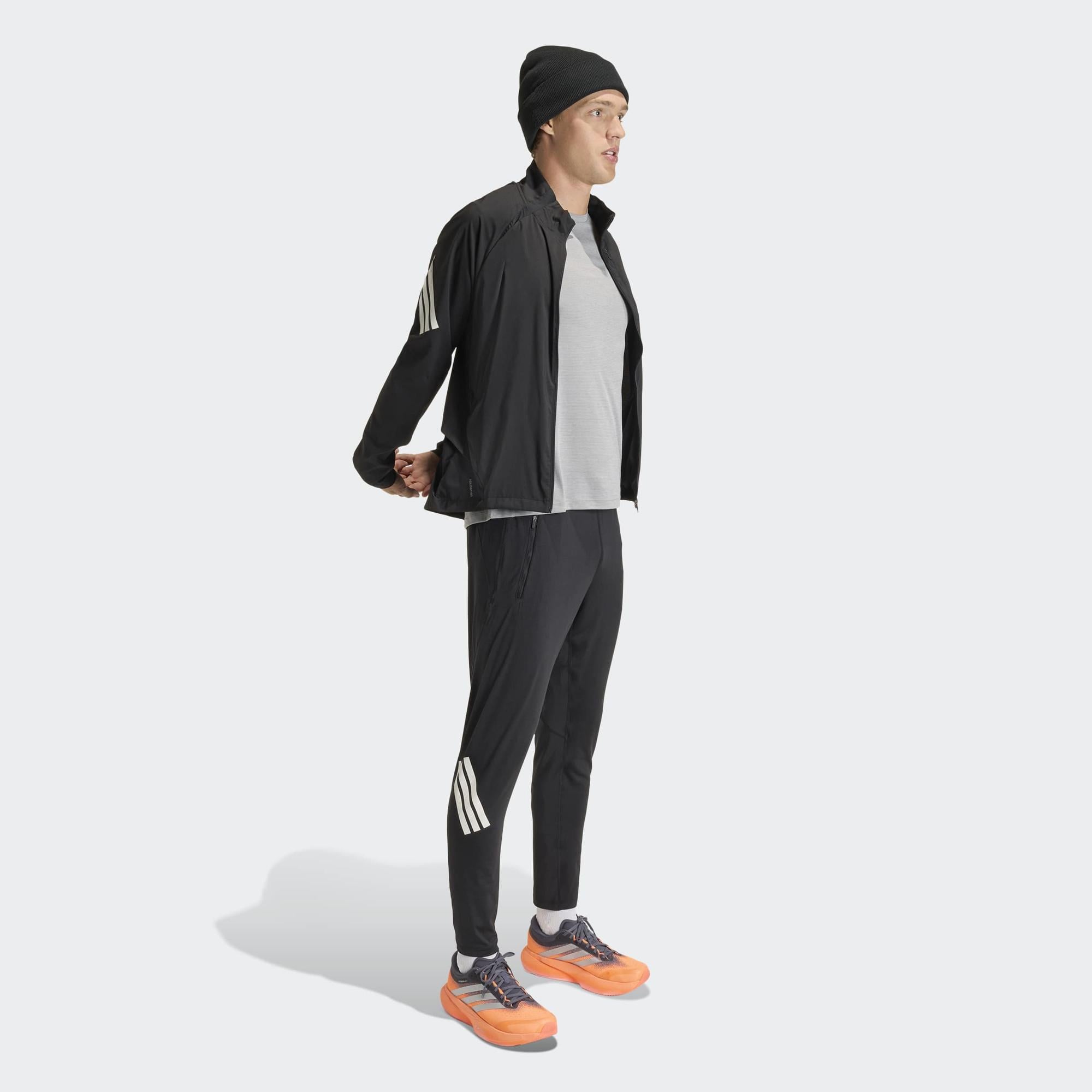 adidas Adi365 iconic Running Erkek Siyah Koşu Eşofman Altı