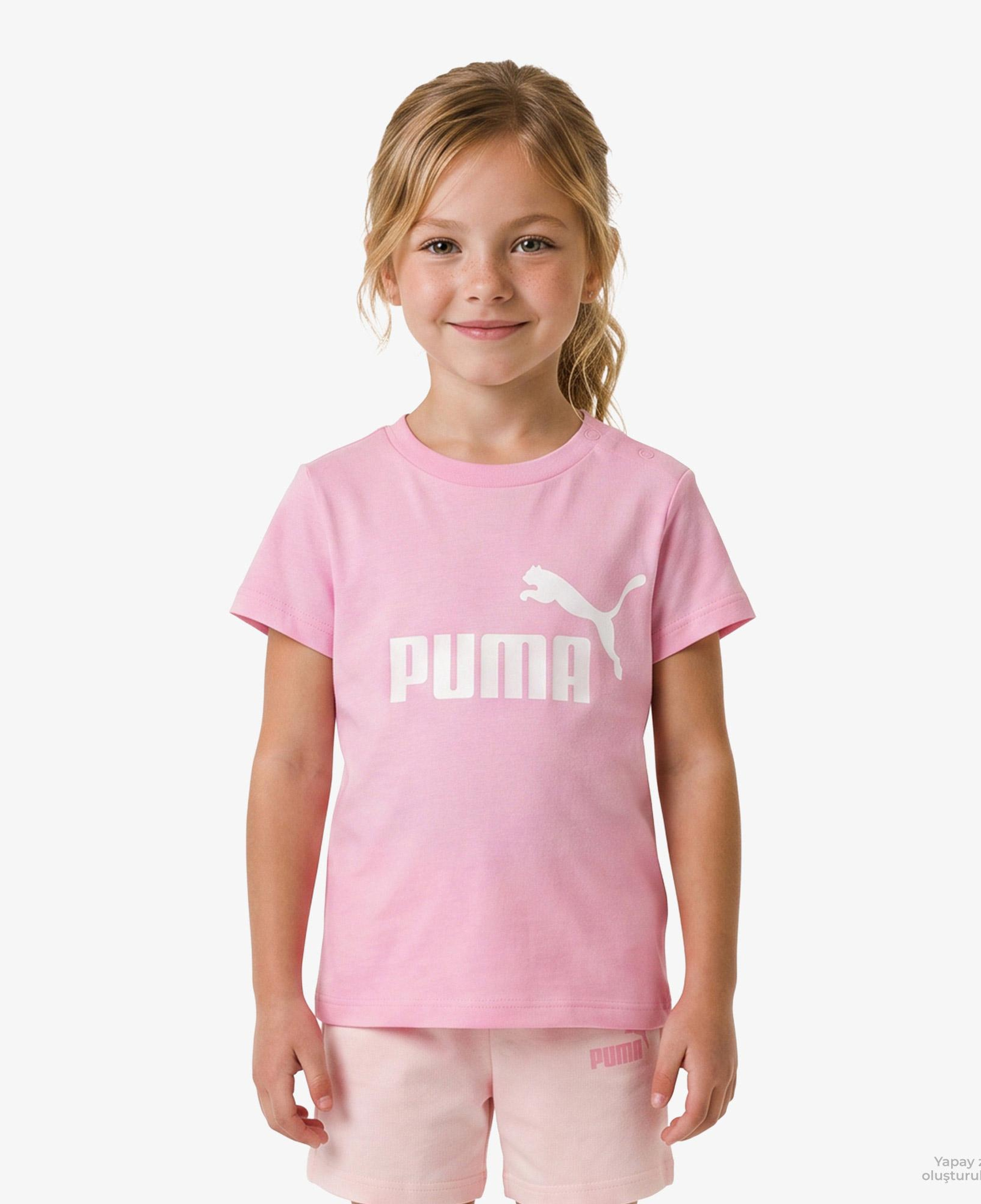 Puma Essentials Çocuk Pembe Eşofman Takımı