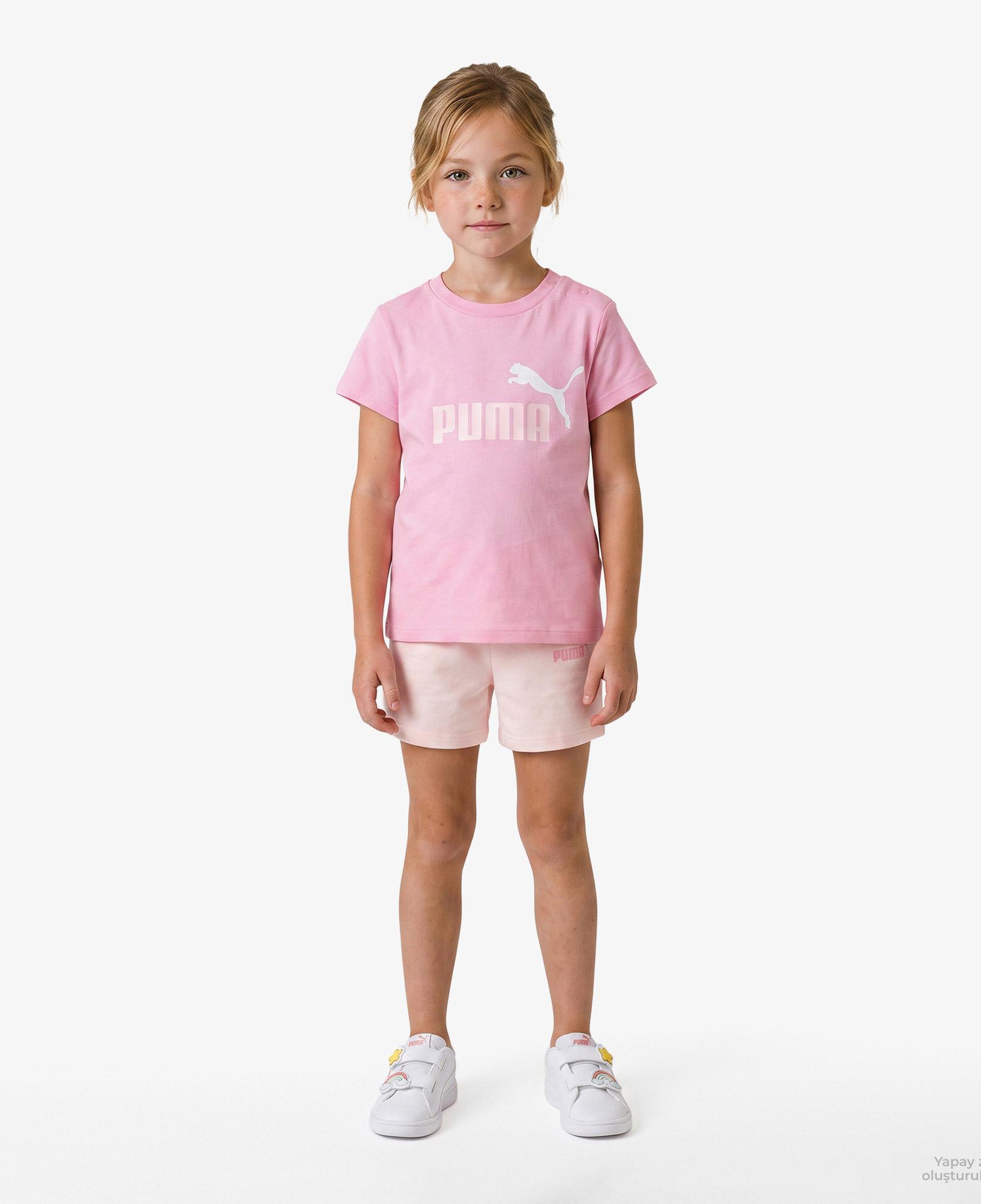 Puma Essentials Çocuk Pembe Eşofman Takımı