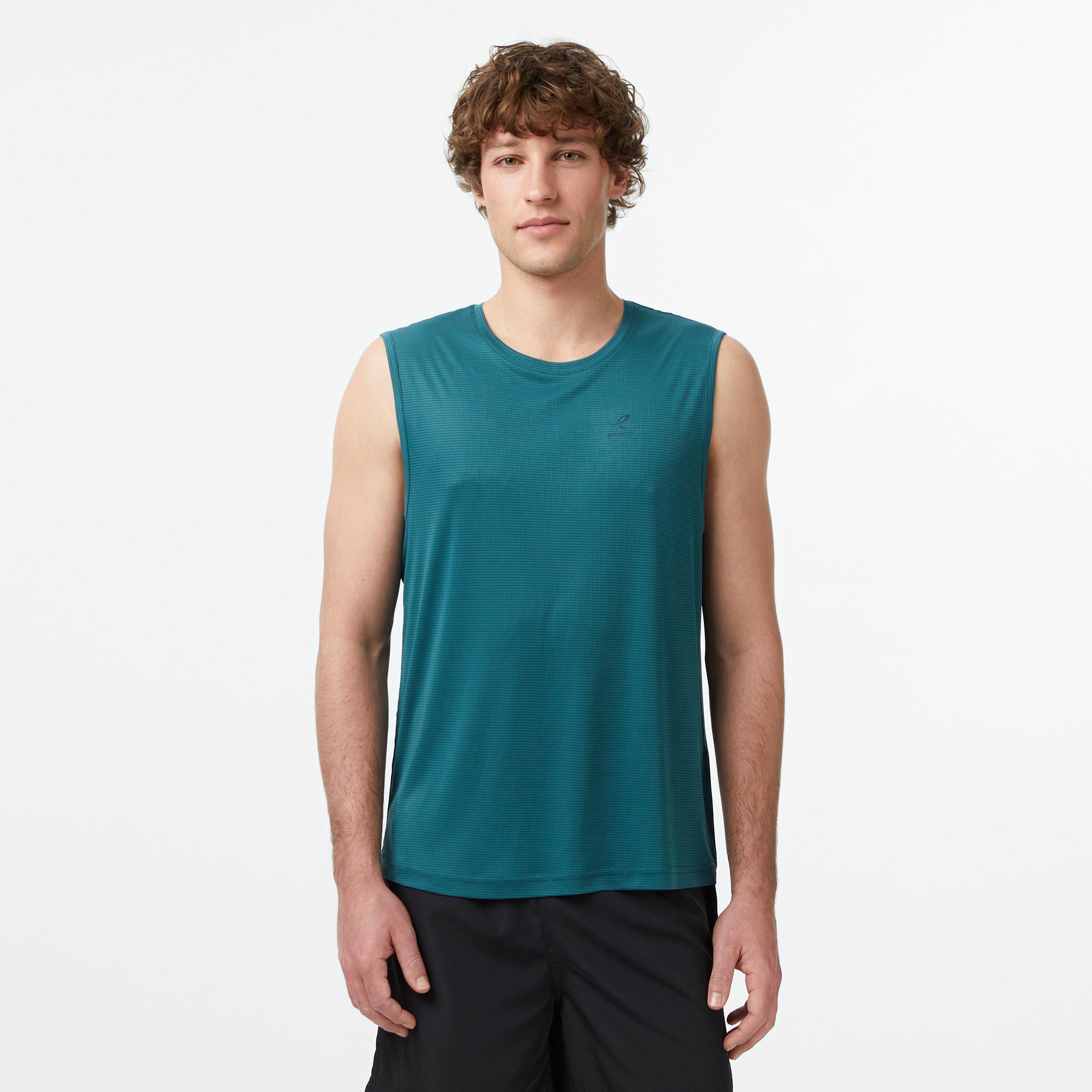 Energetics Stefan SL Erkek Yeşil Koşu T-Shirt