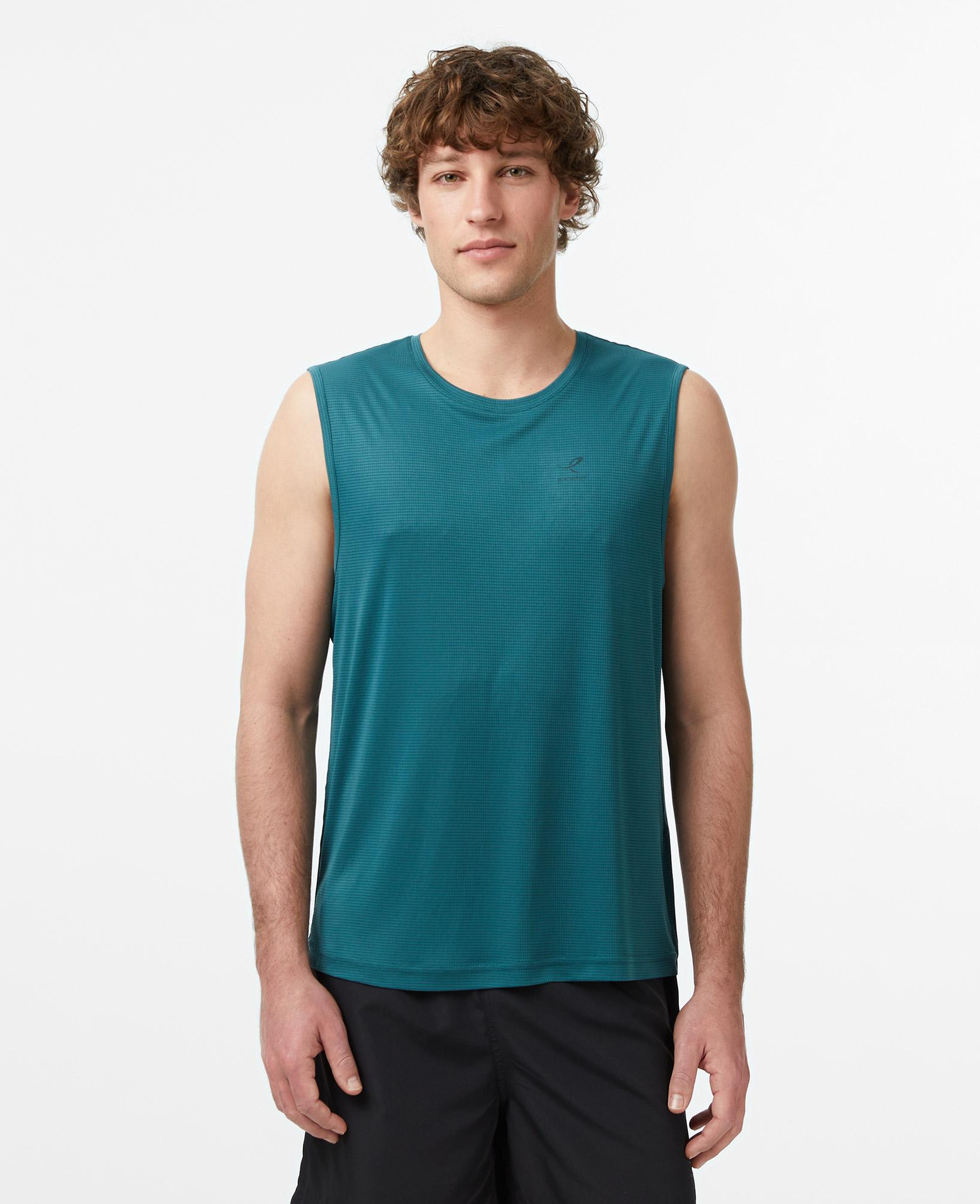 Energetics Stefan SL Erkek Yeşil Koşu T-Shirt