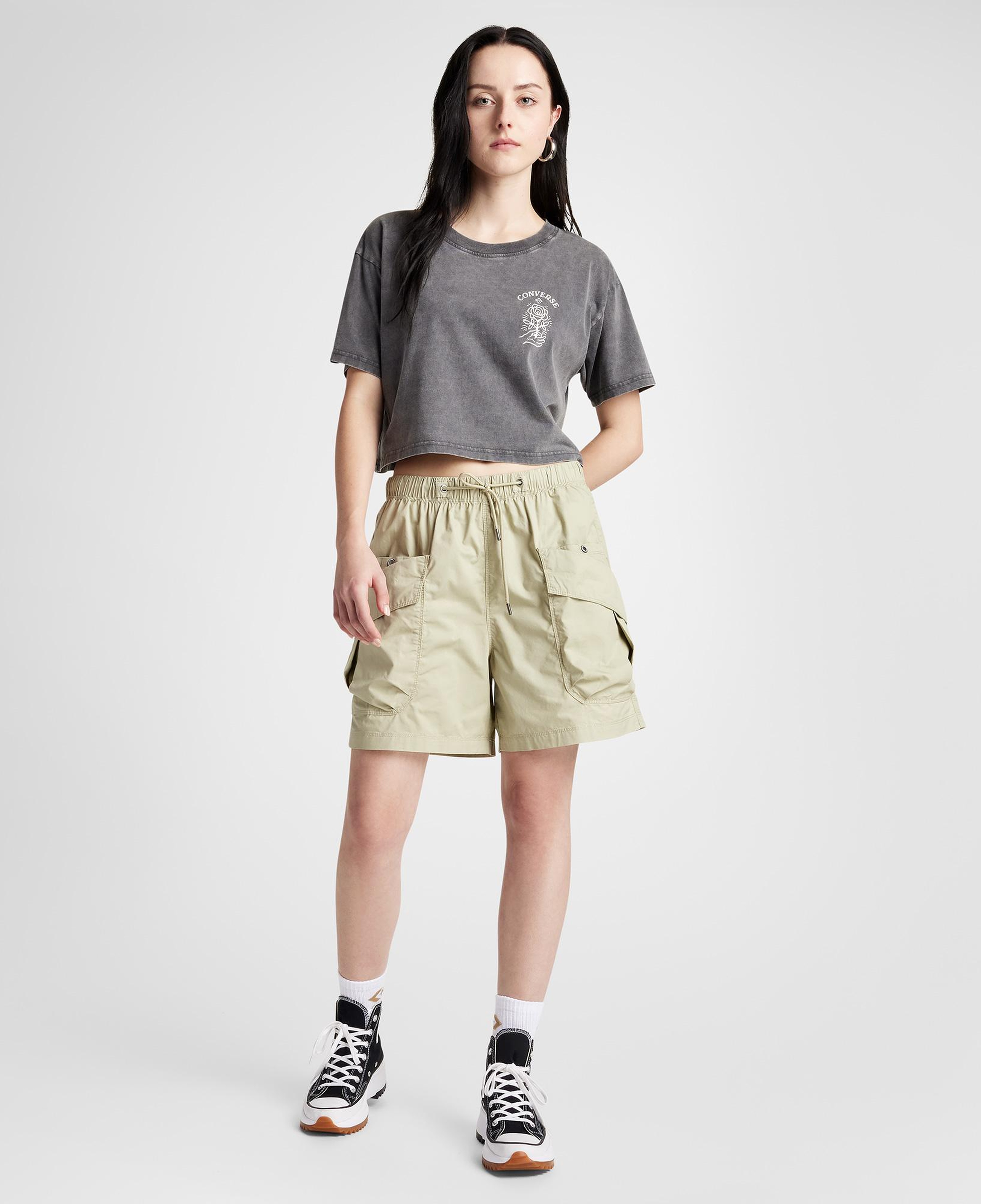 Converse Kadın Gri T-Shirt