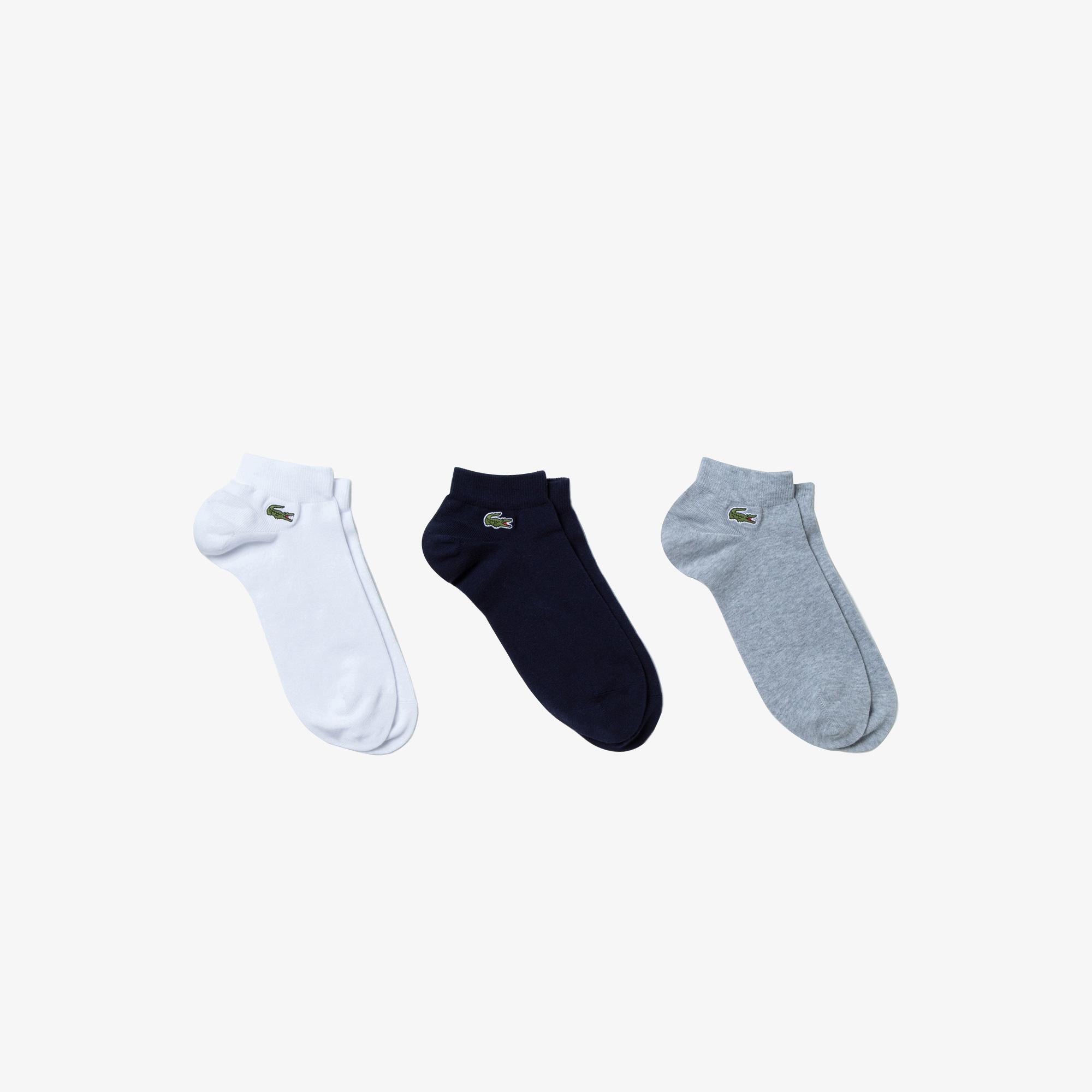 Unisex 3'lü Renkli Çorap