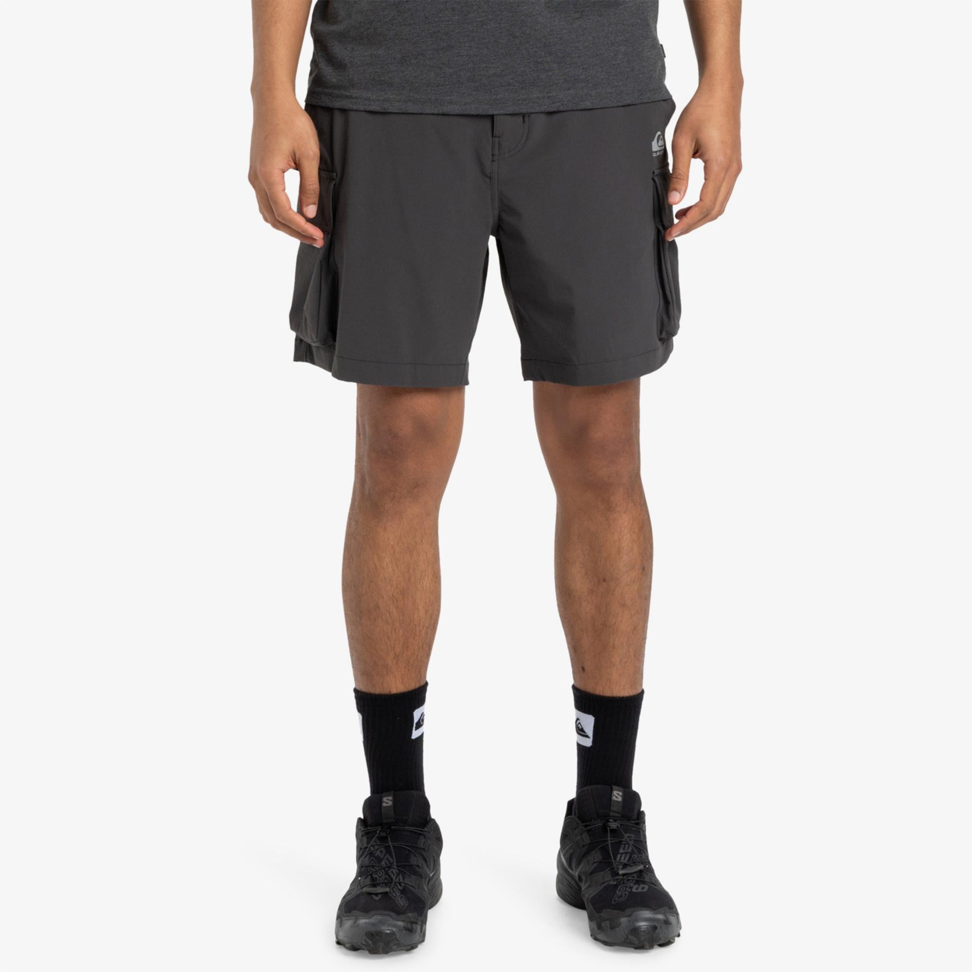 Quiksilver Run Ashore Cargo Erkek Siyah Şort