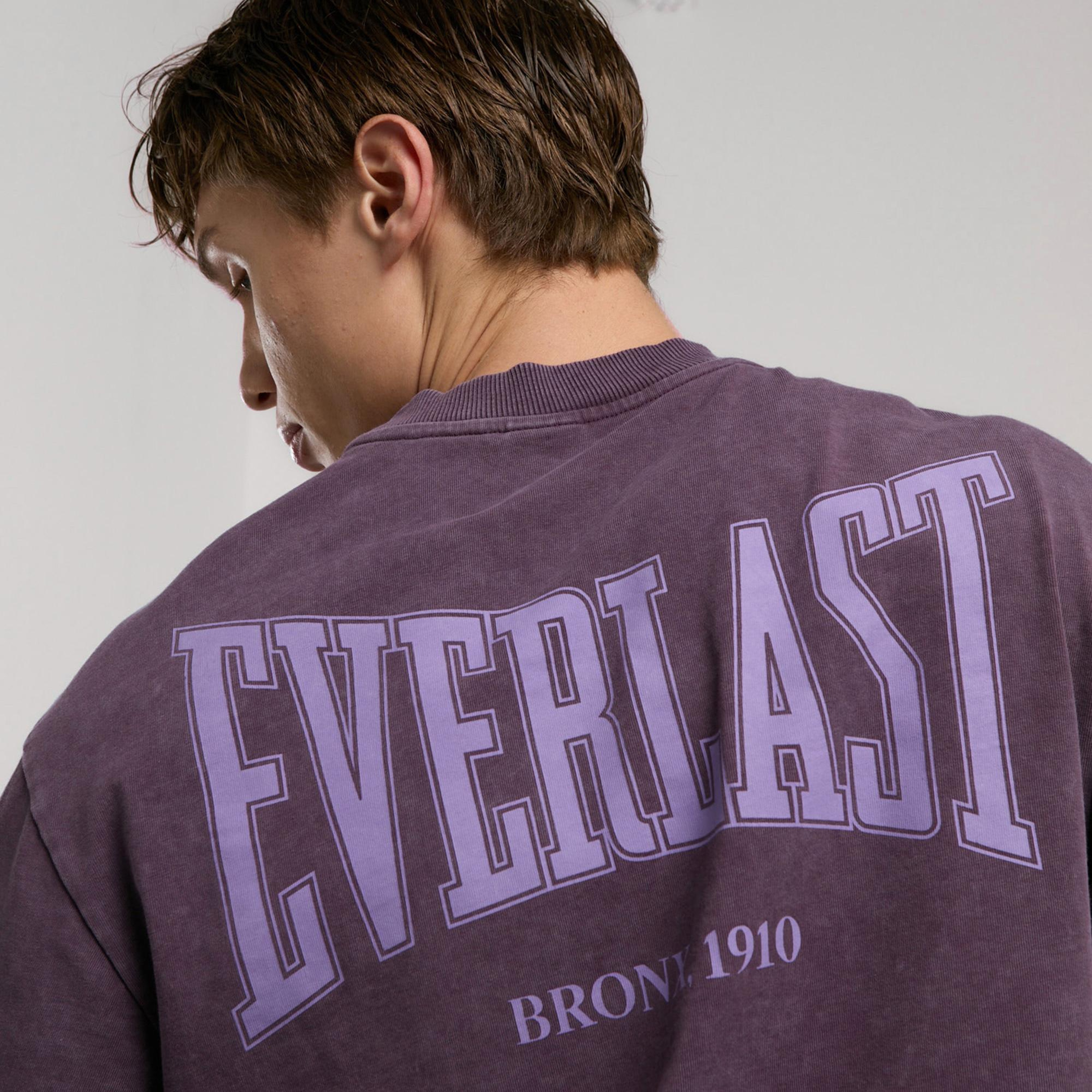 Everlast Bronx 1910 Oversize Erkek Kahverengi T-Shirt