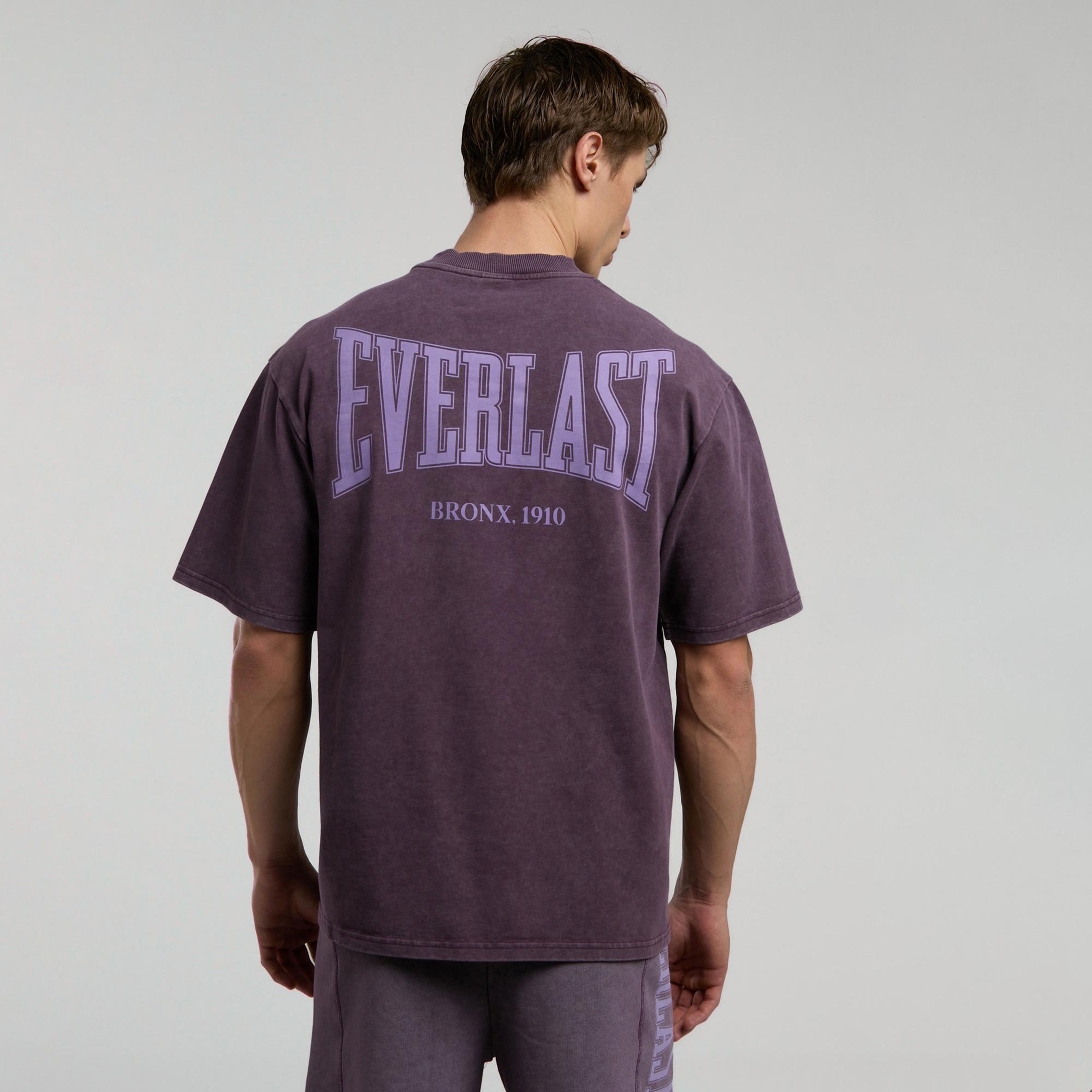 Everlast Bronx 1910 Oversize Erkek Kahverengi T-Shirt
