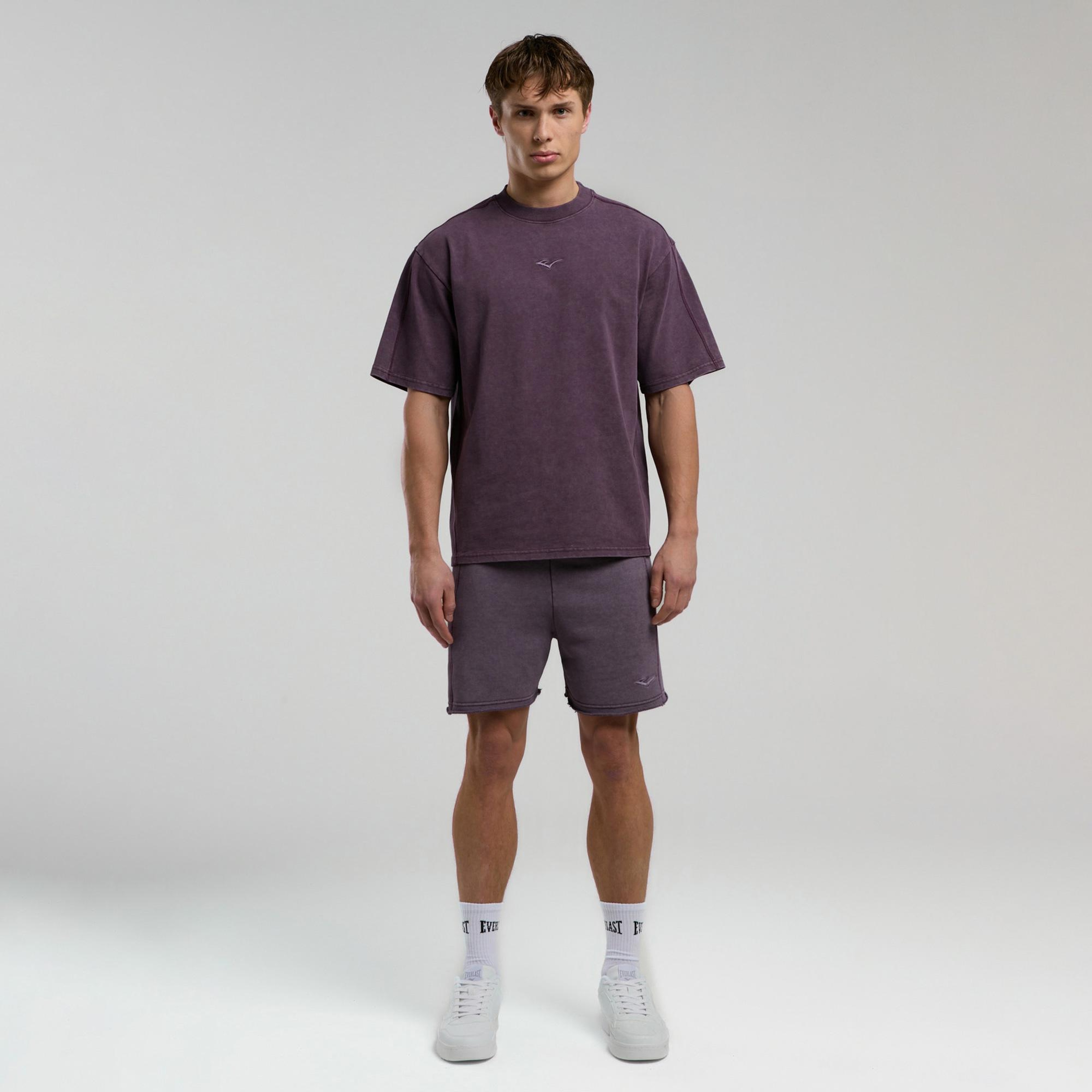 Everlast Bronx 1910 Oversize Erkek Kahverengi T-Shirt