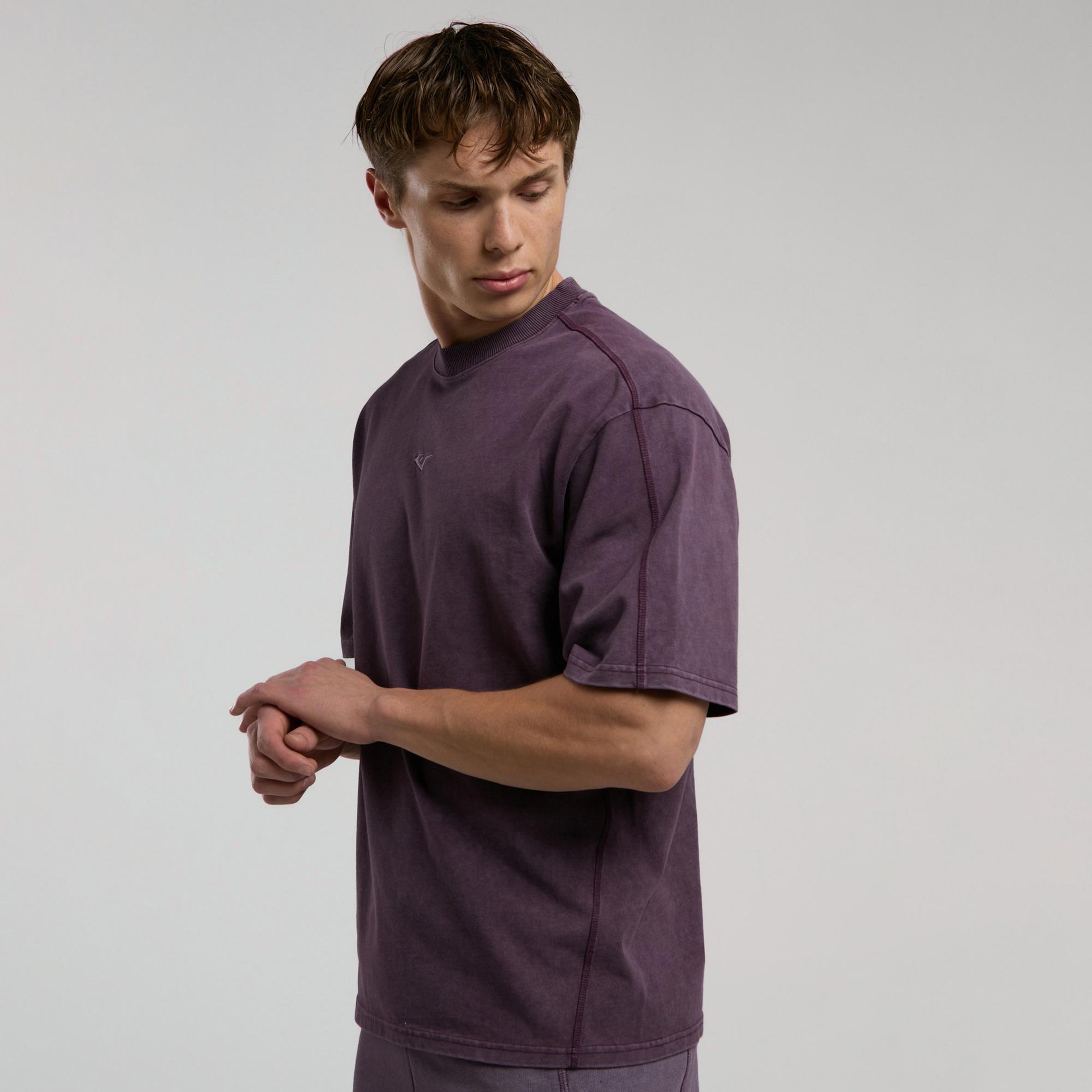 Everlast Bronx 1910 Oversize Erkek Kahverengi T-Shirt