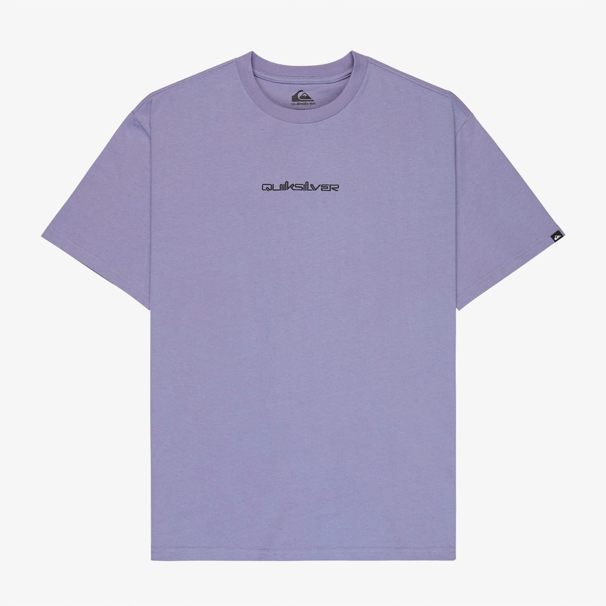 Quiksilver Fractured Wave Erkek Mor T-Shirt