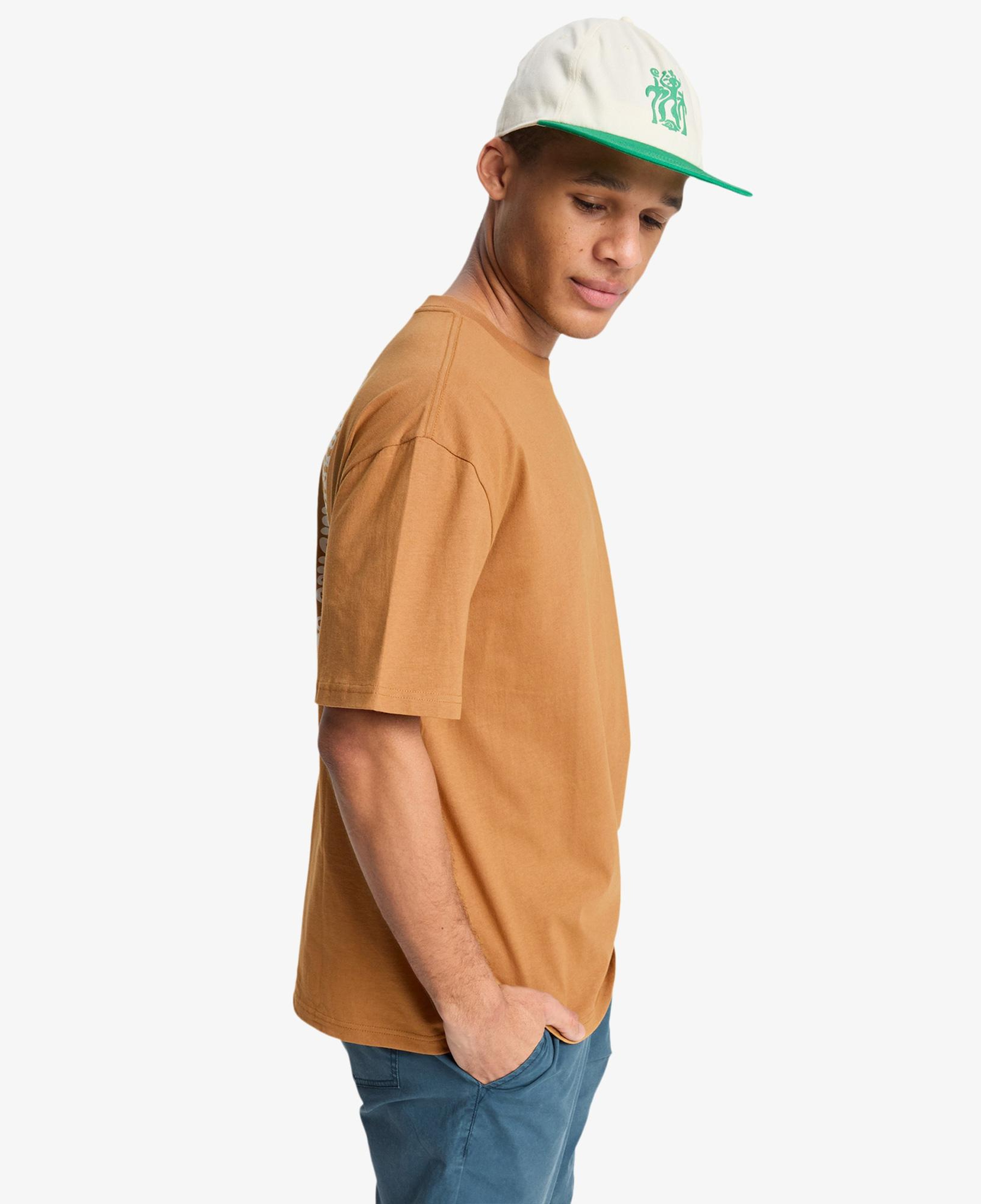 Quiksilver Serenity Splash Erkek Kahvrerengi T-Shirt