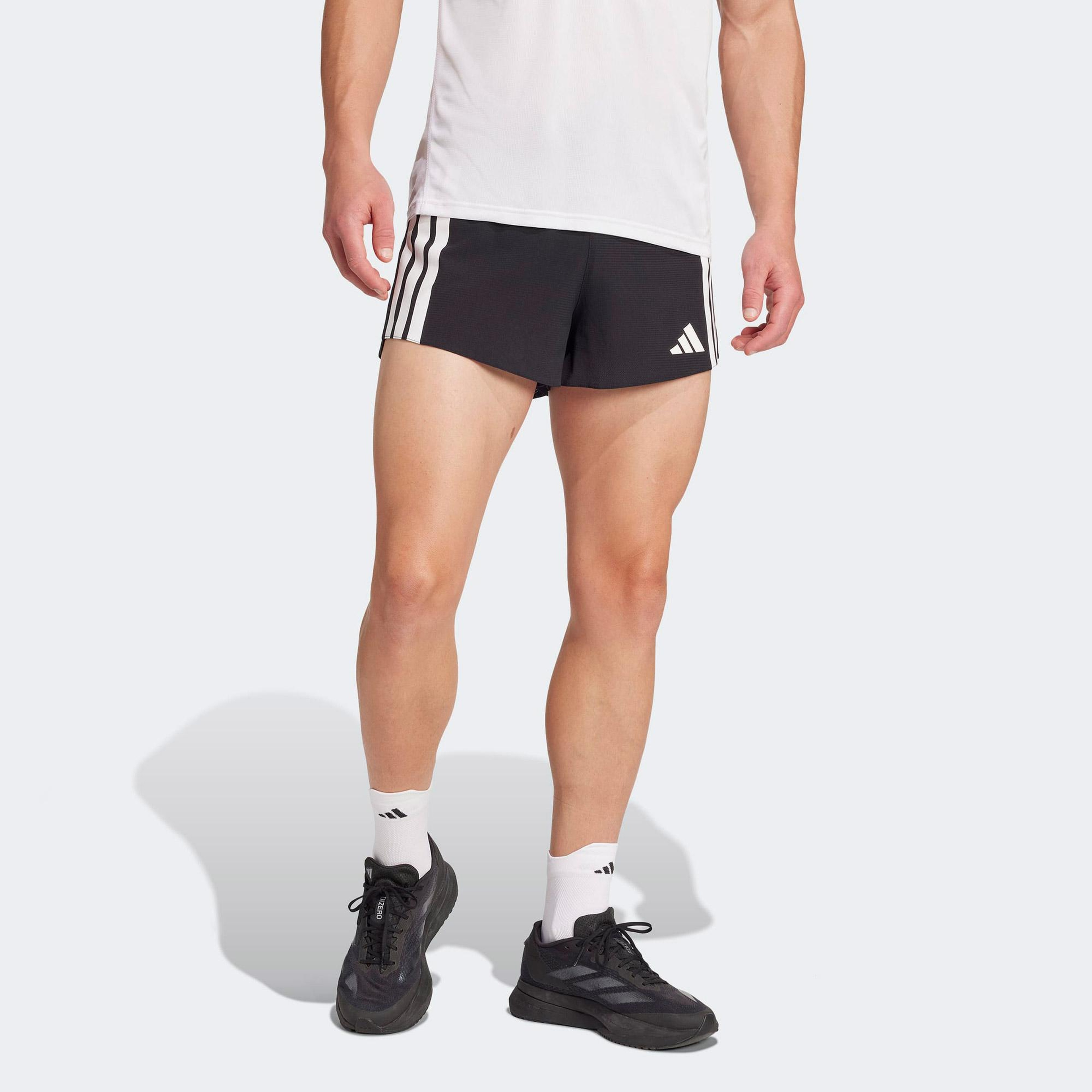adidas Adizero Jel Erkek Siyah Koşu Şortu