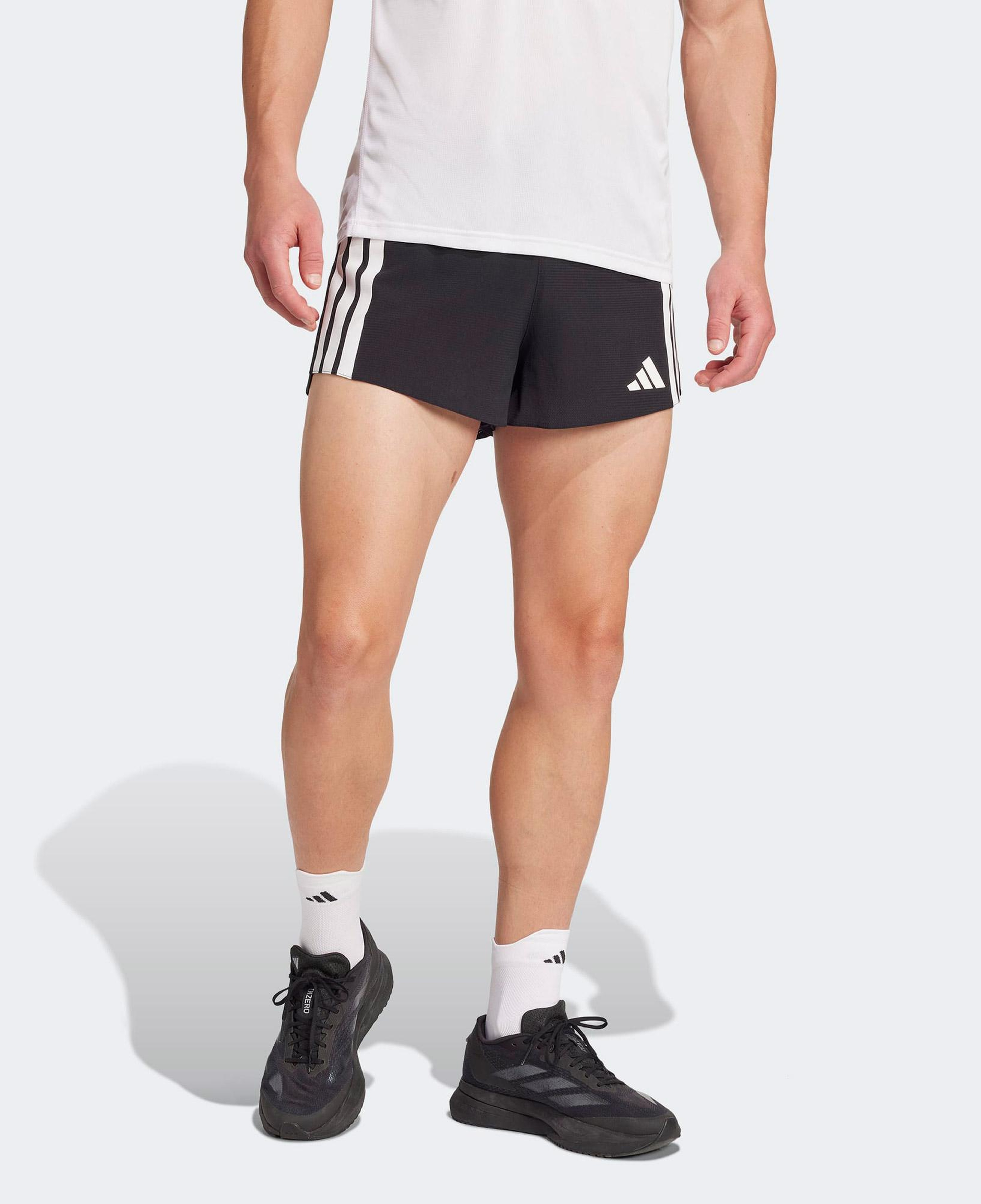 adidas Adizero Jel Erkek Siyah Koşu Şortu