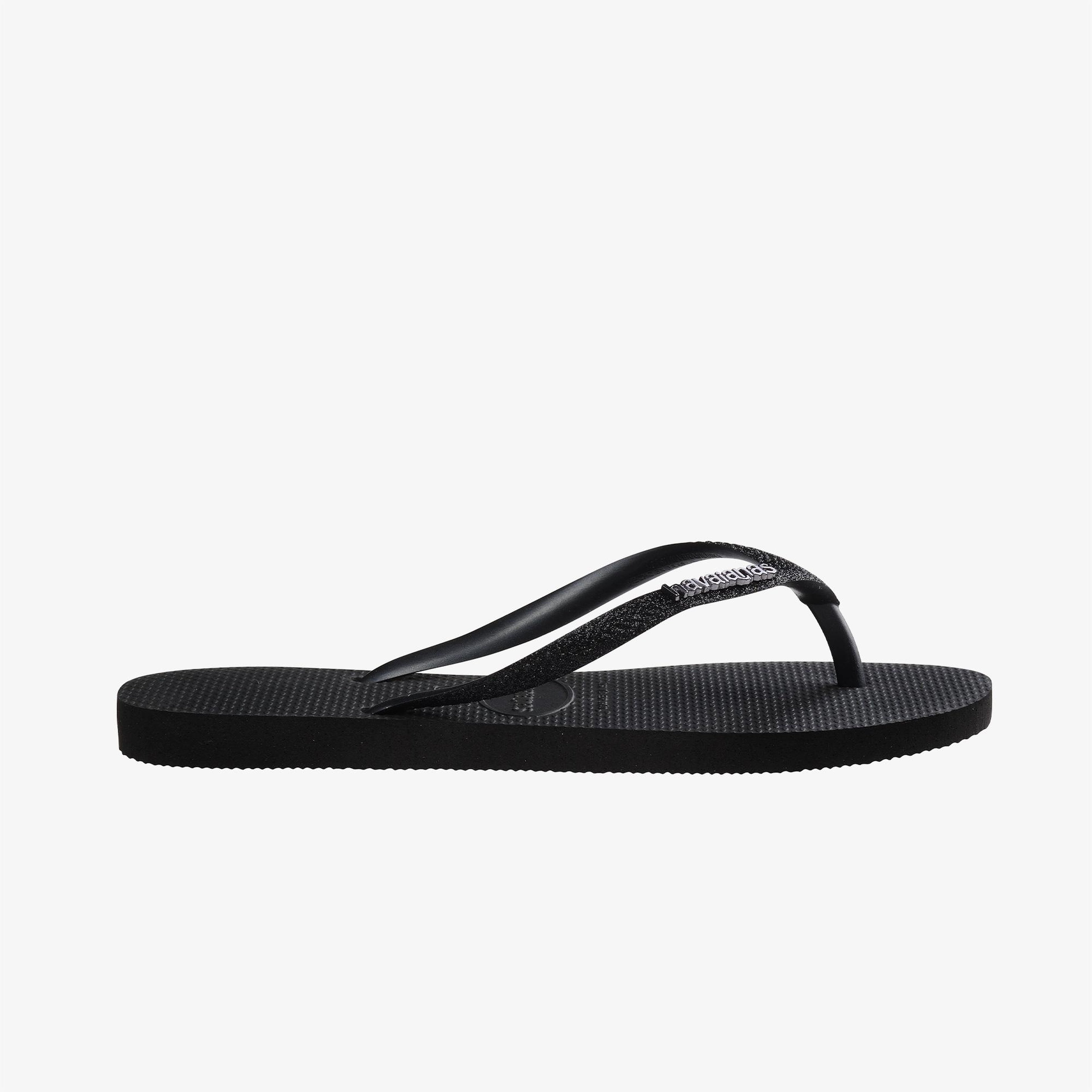 Havaianas Slim Glitter Kadın Siyah Terlik