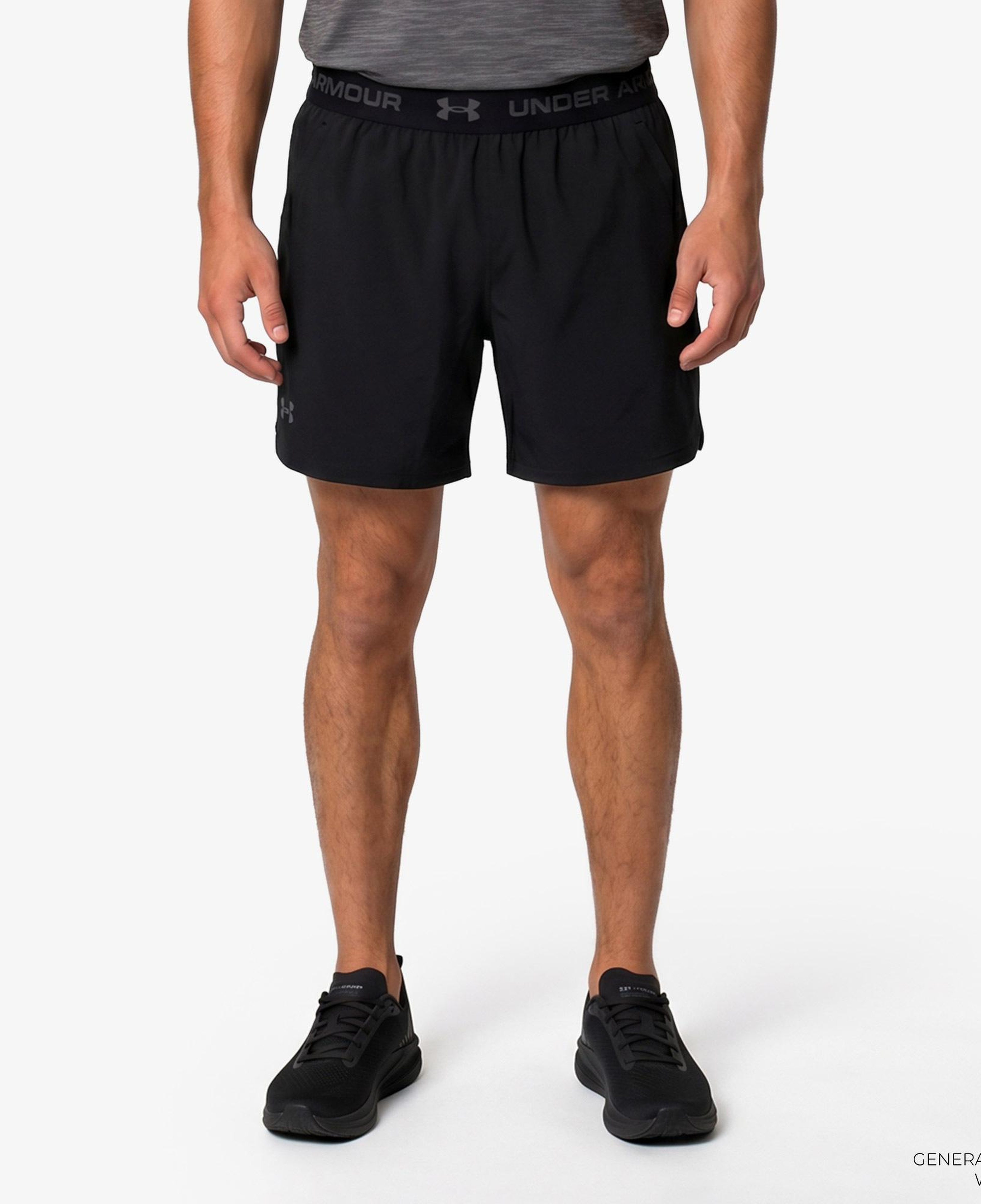 Under Armour Vanish Elite 2in1 Erkek Siyah Antrenman Şortu