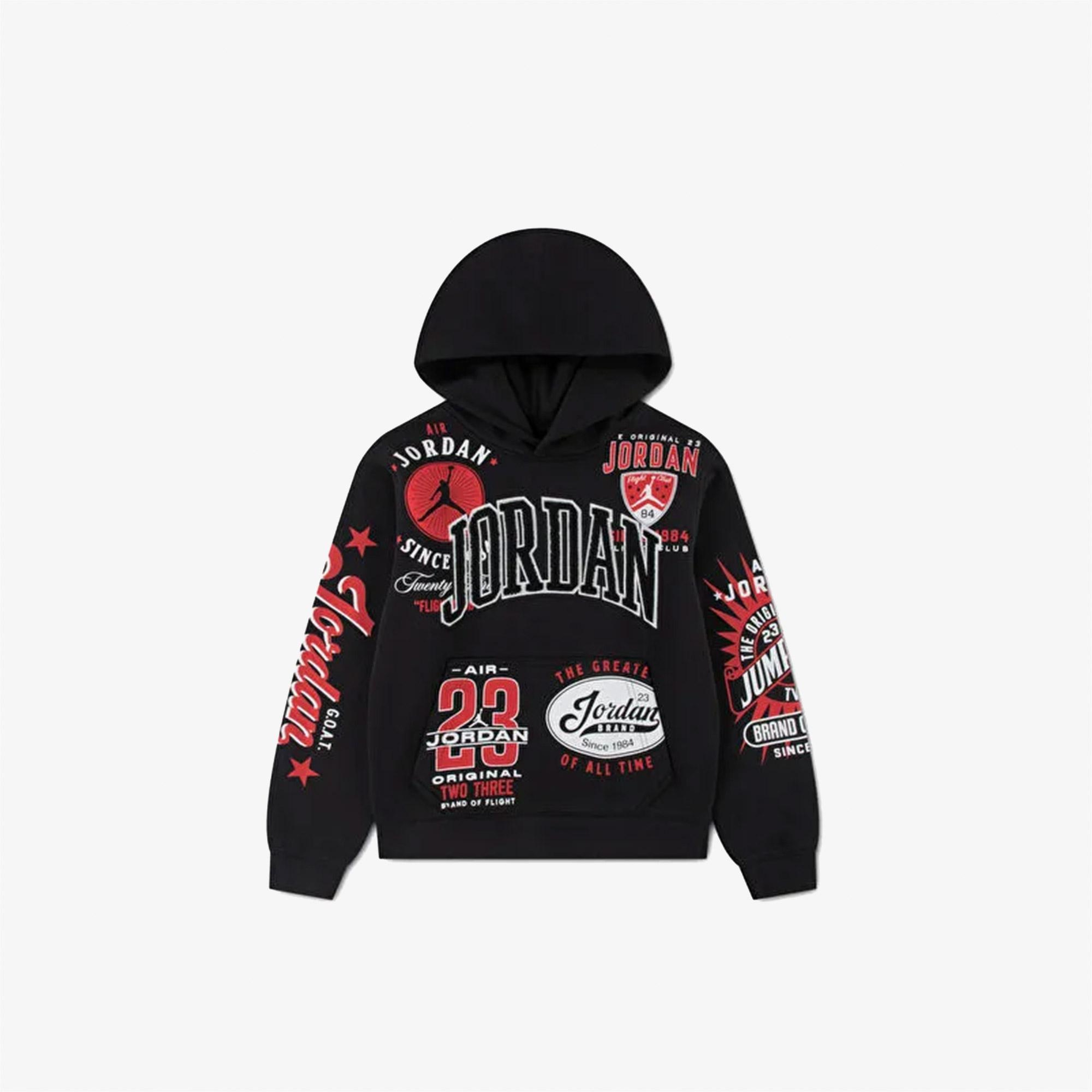 Jordan I23 Cruise Control Çocuk Siyah Sweatshirt