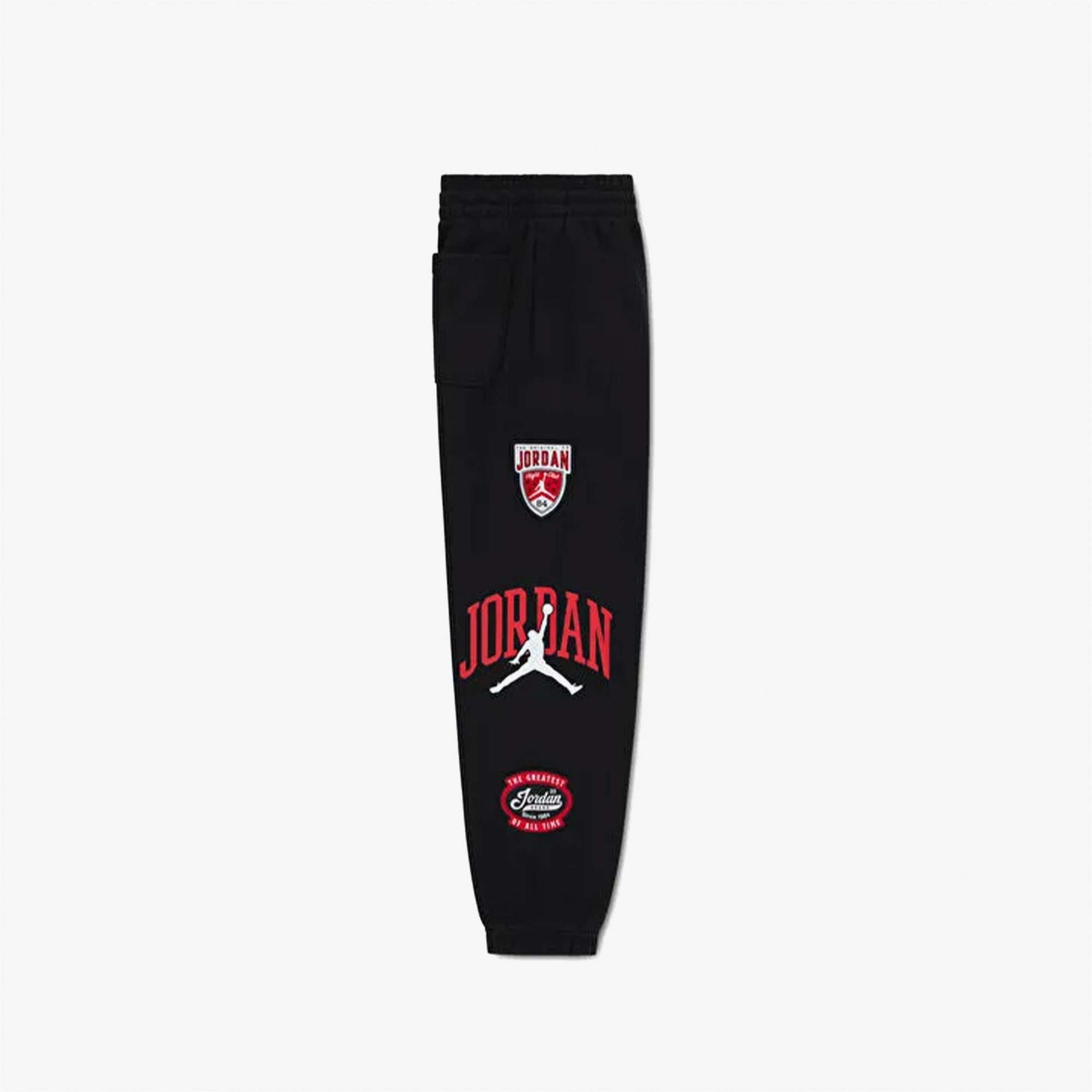Jordan I23 Cruise Control Fleece Çocuk Siyah Eşofman Altı