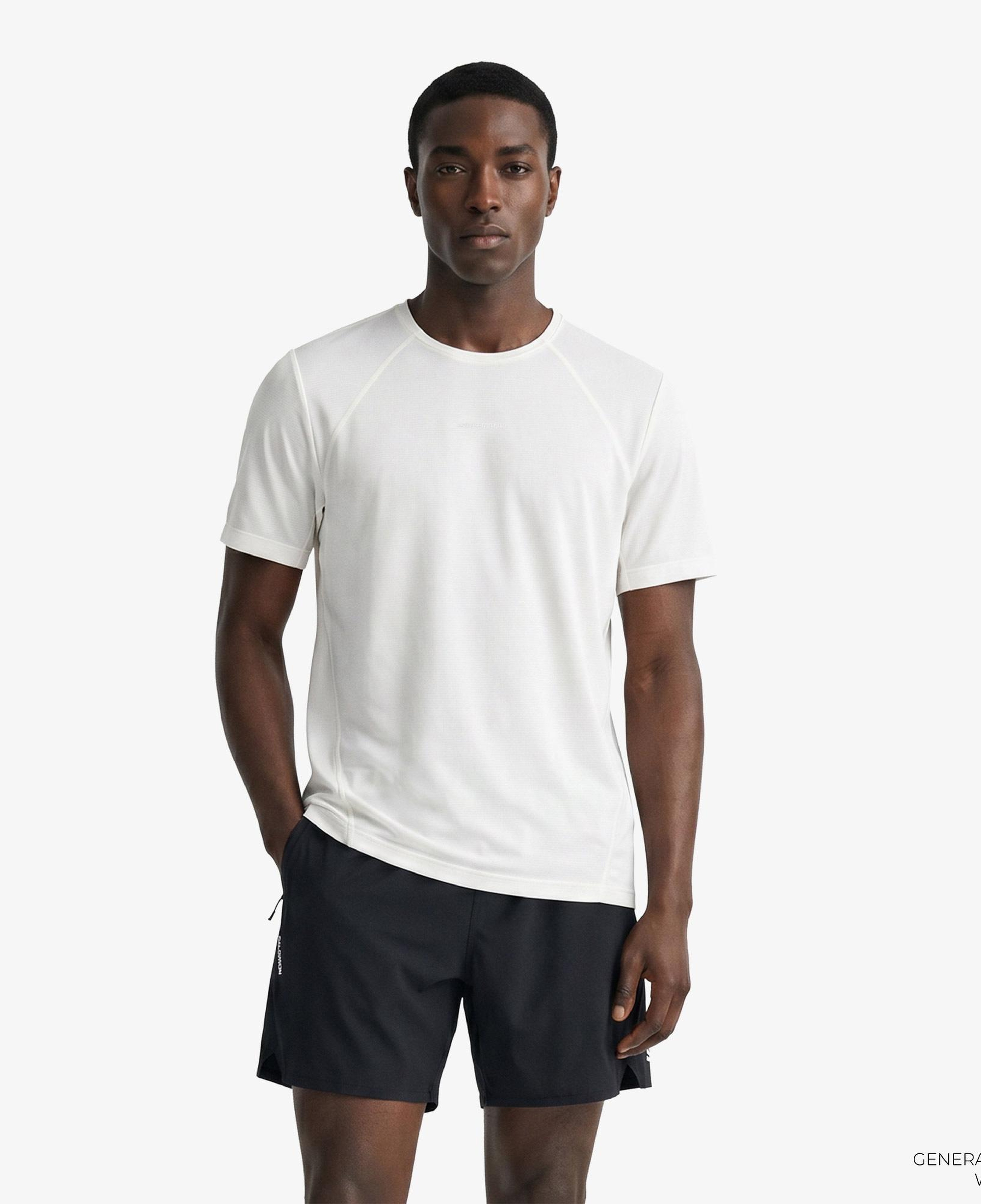 Salomon Shkout Core Ss Erkek Beyaz T-Shirt