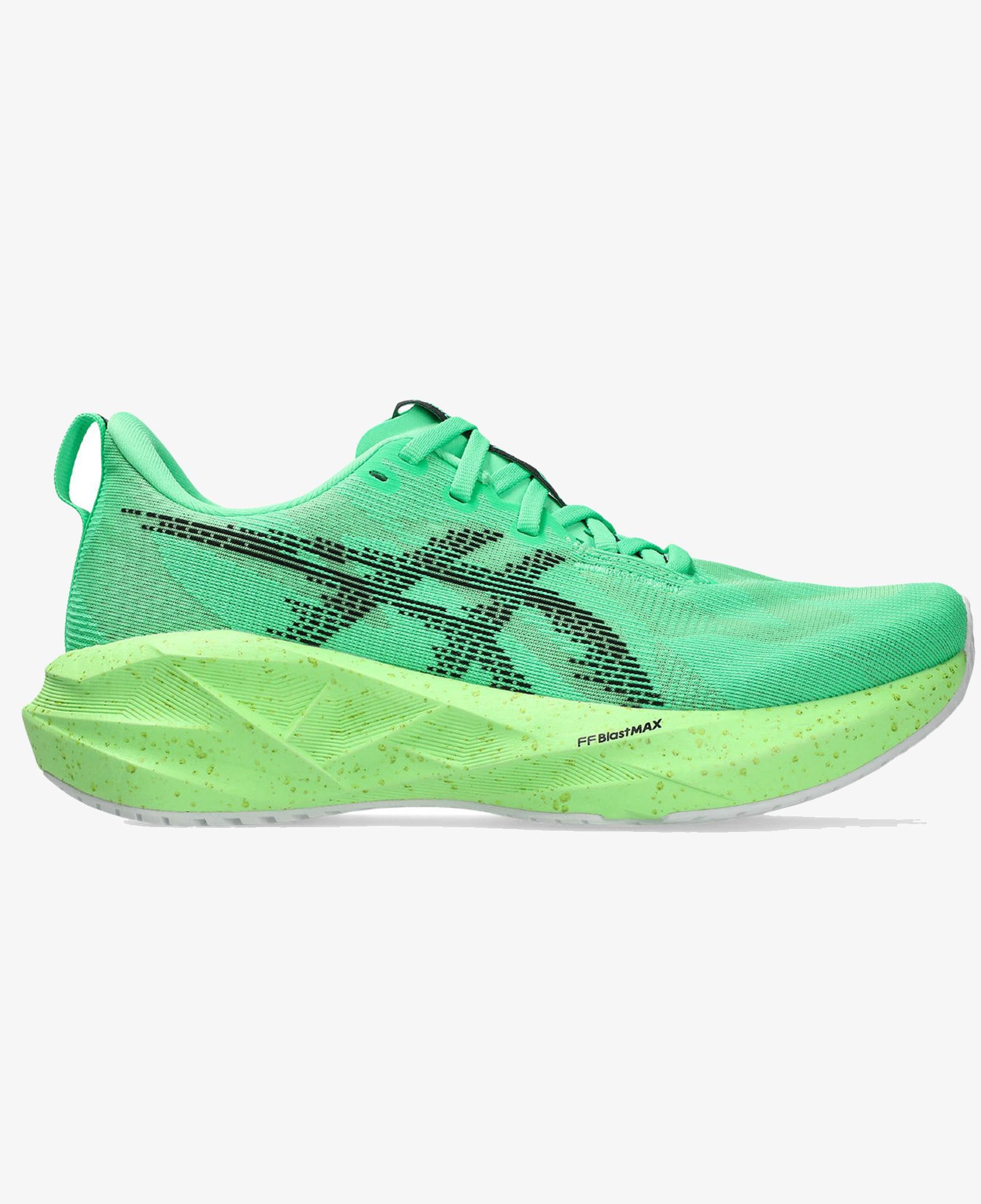 Asics Novablast 5 Kadın Yeşil Koşu Ayakkabısı