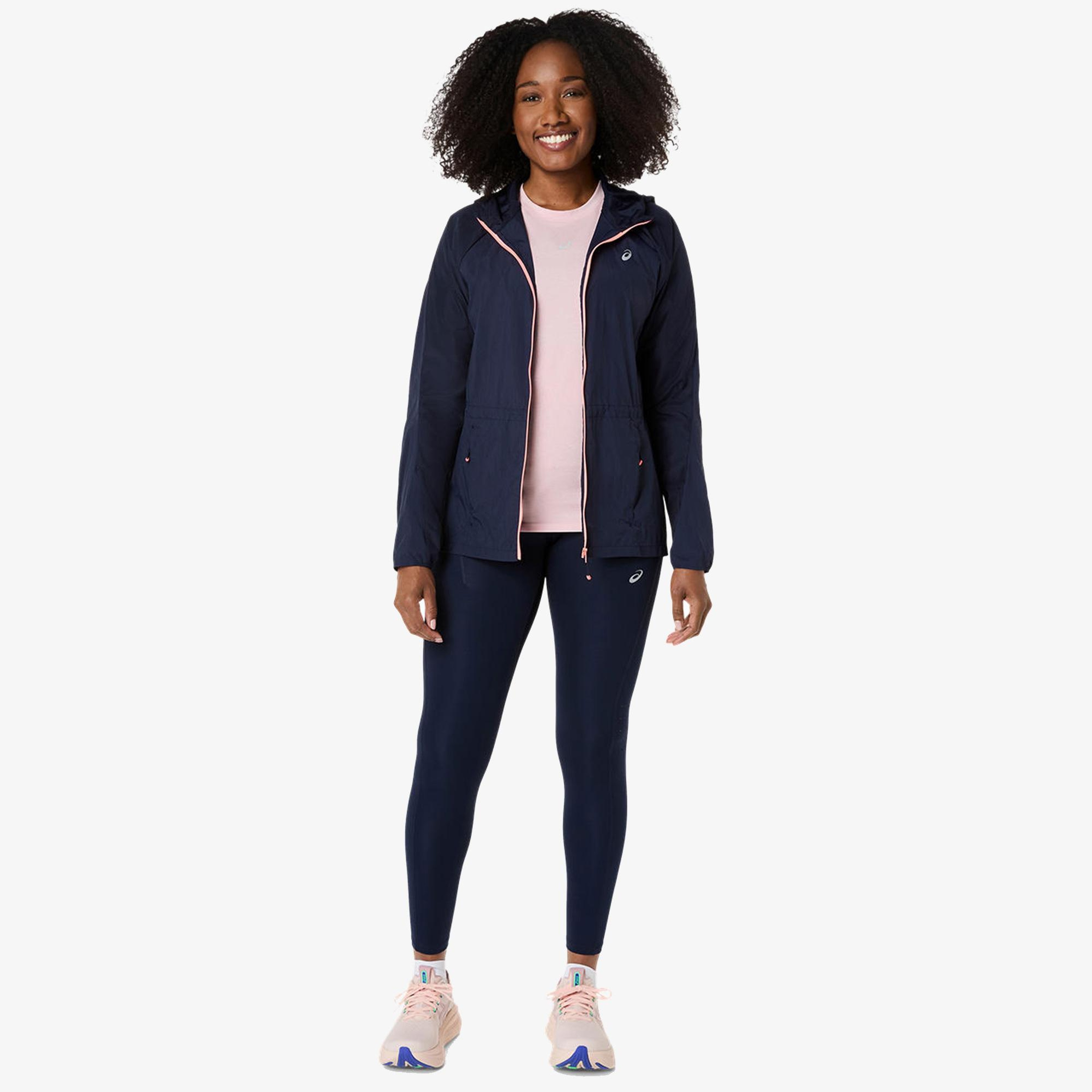 Asics Road High Waist Kadın Siyah Koşu Taytı