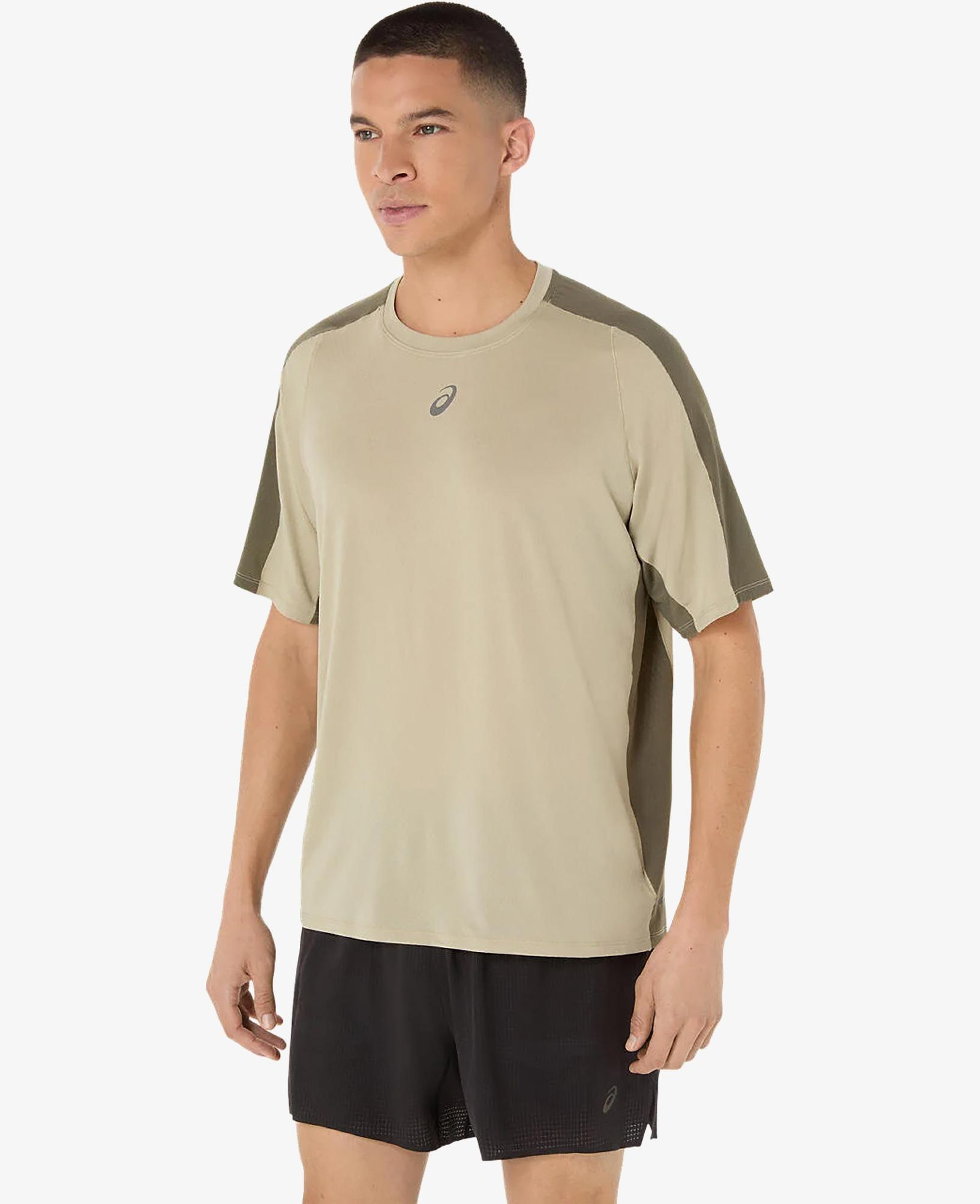 Asics Fujitrail Elite Ss Top Erkek Yeşil T-Shirt
