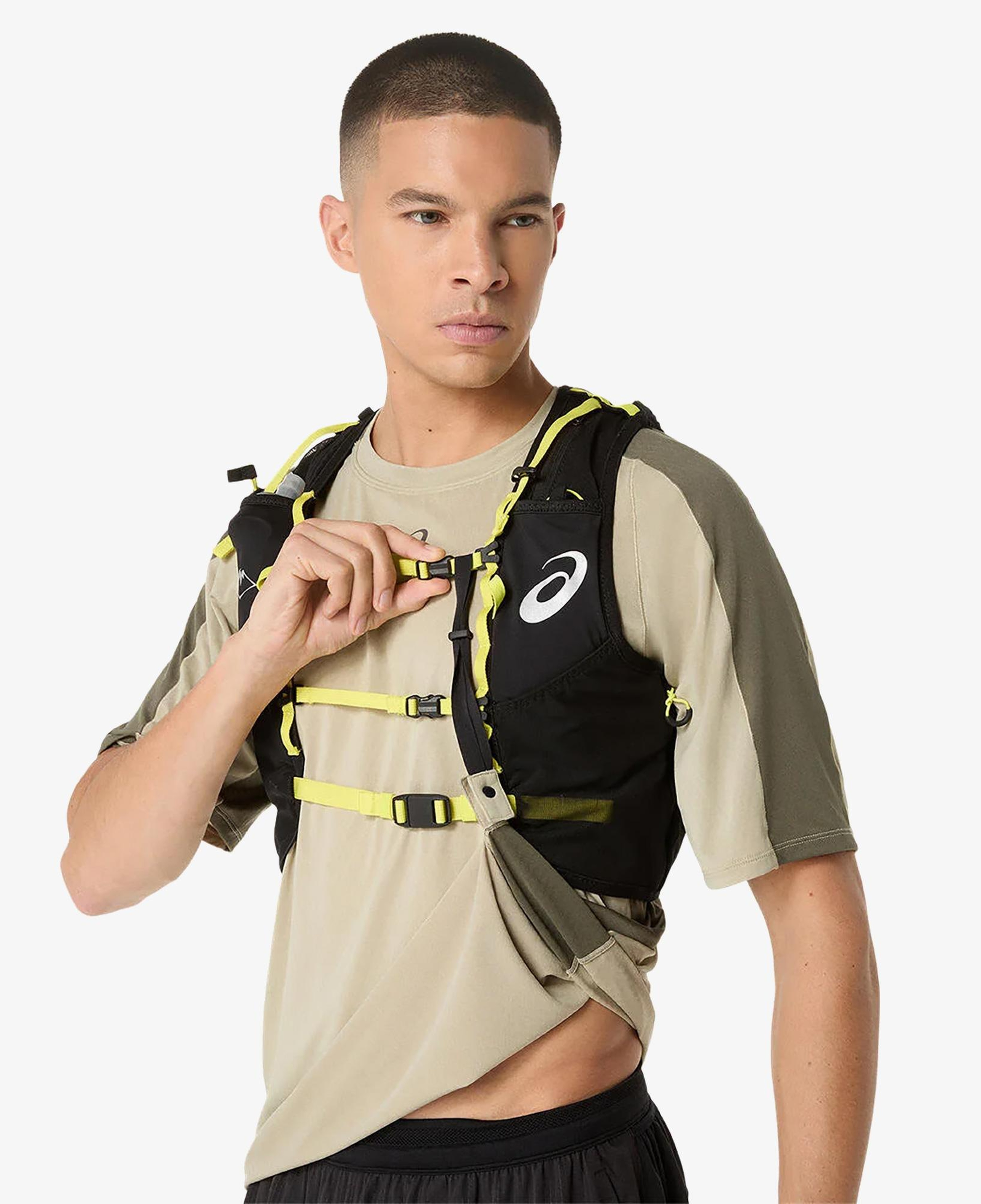 Asics Fujitrail Elite Ss Top Erkek Yeşil T-Shirt