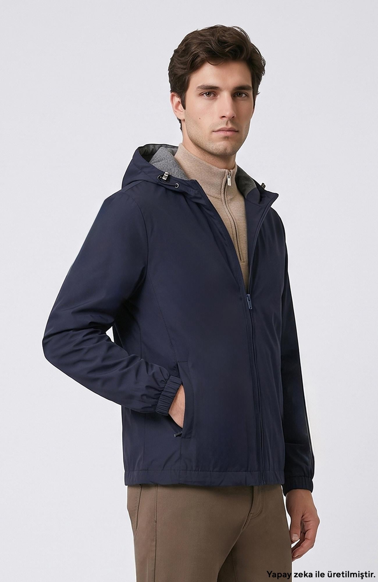 Network Erkek Vizon Casual Pantolon