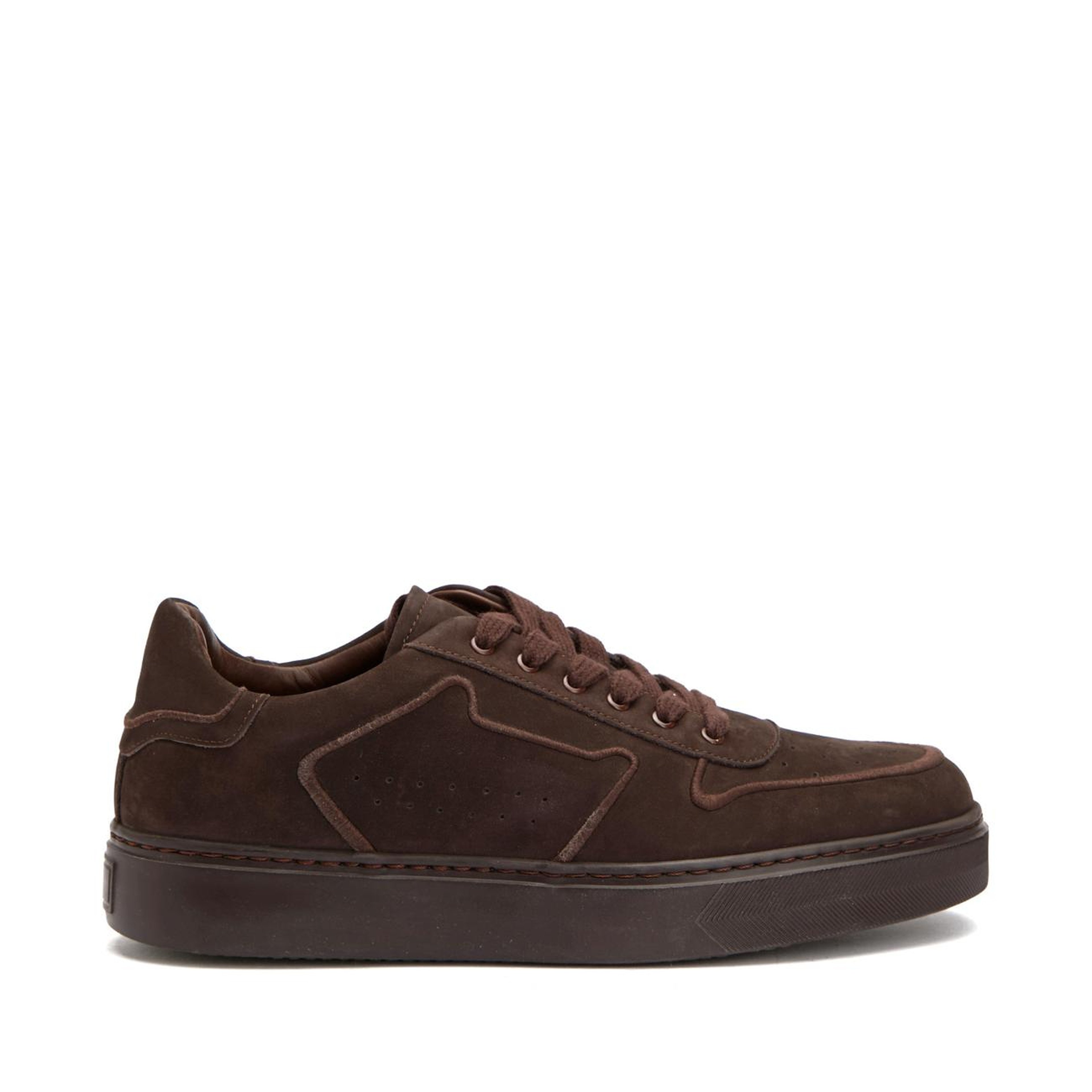 Divarese Erkek Kahverengi Nubuk Sneaker