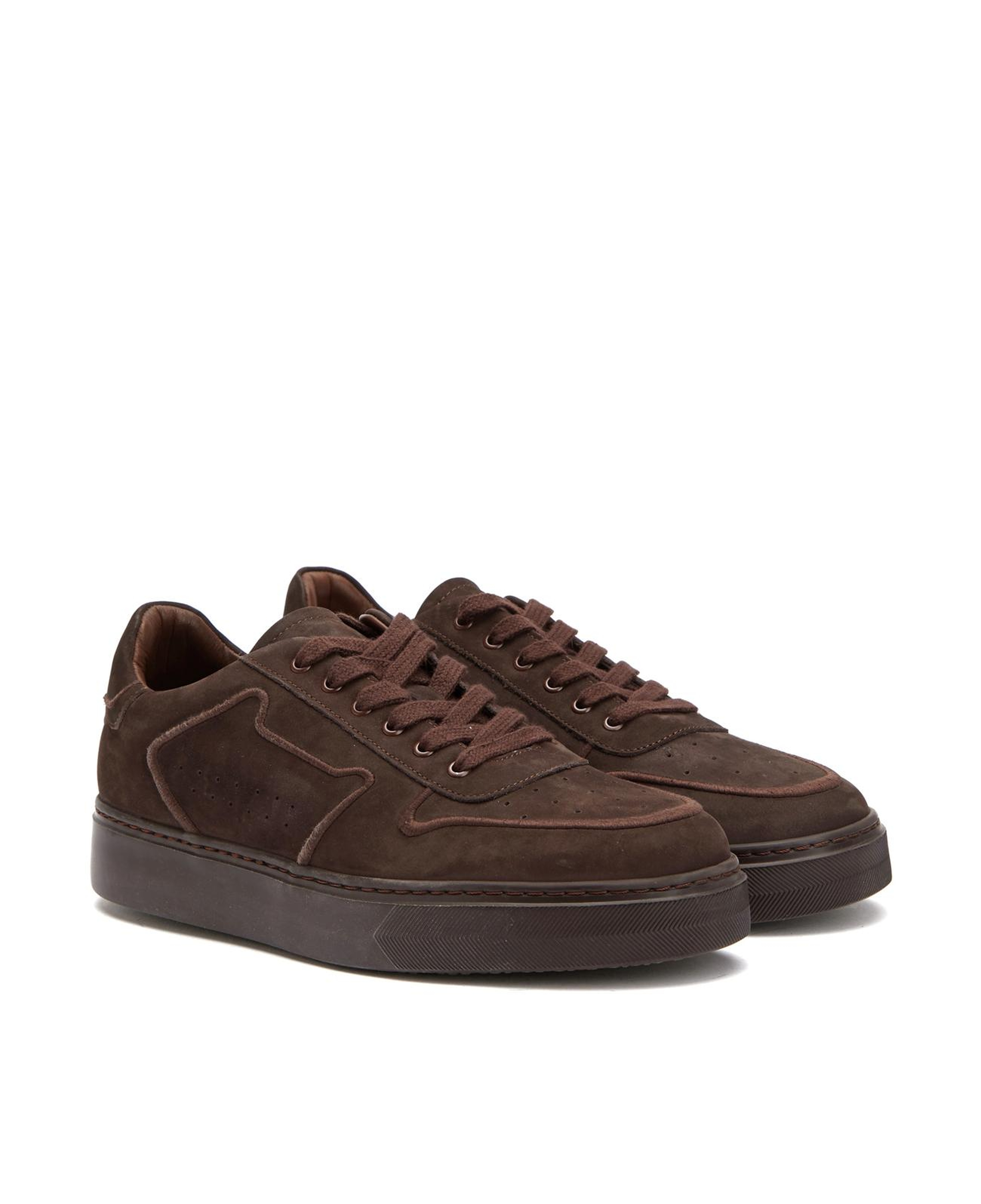Divarese Erkek Kahverengi Nubuk Sneaker