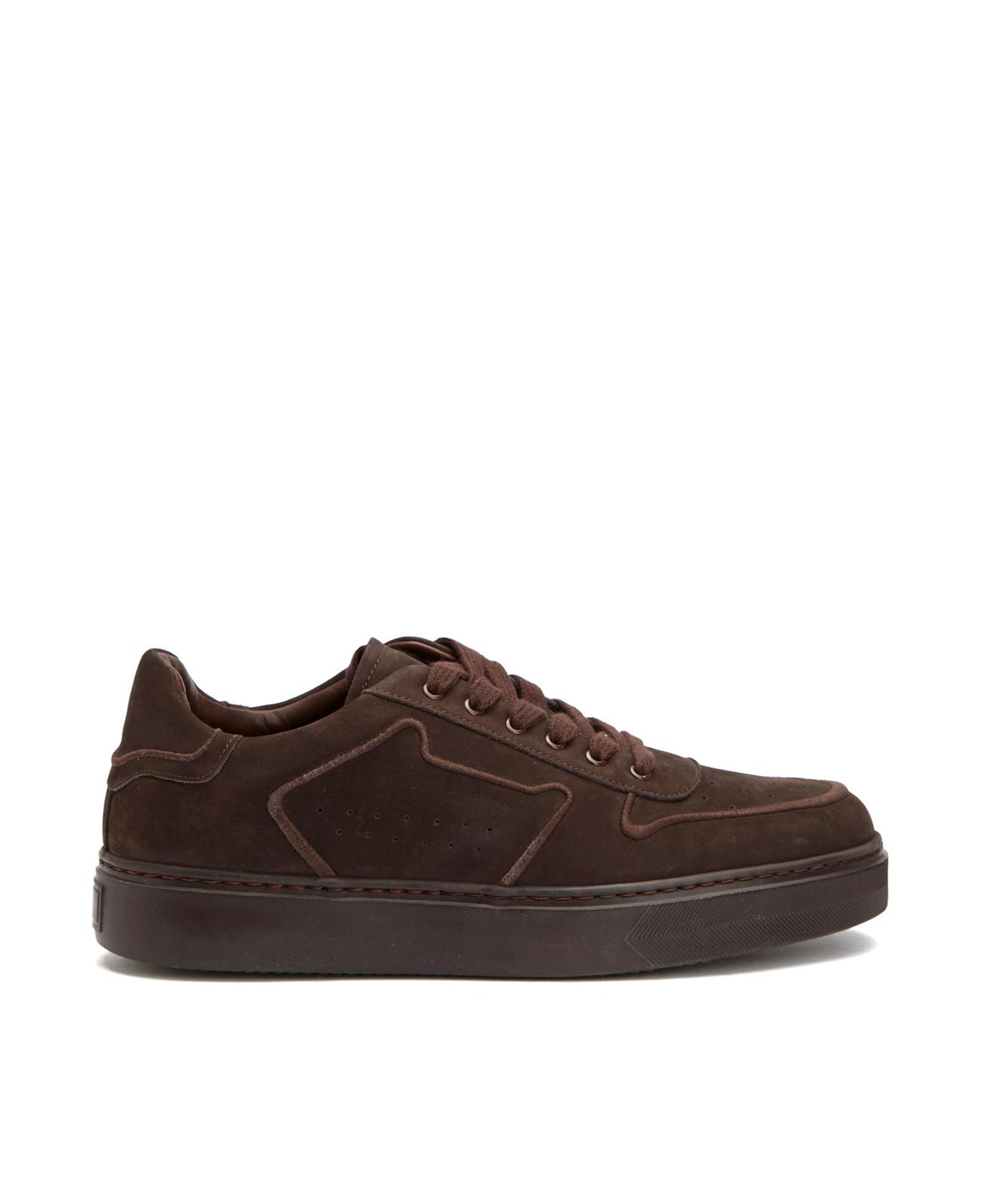 Divarese Erkek Kahverengi Nubuk Sneaker