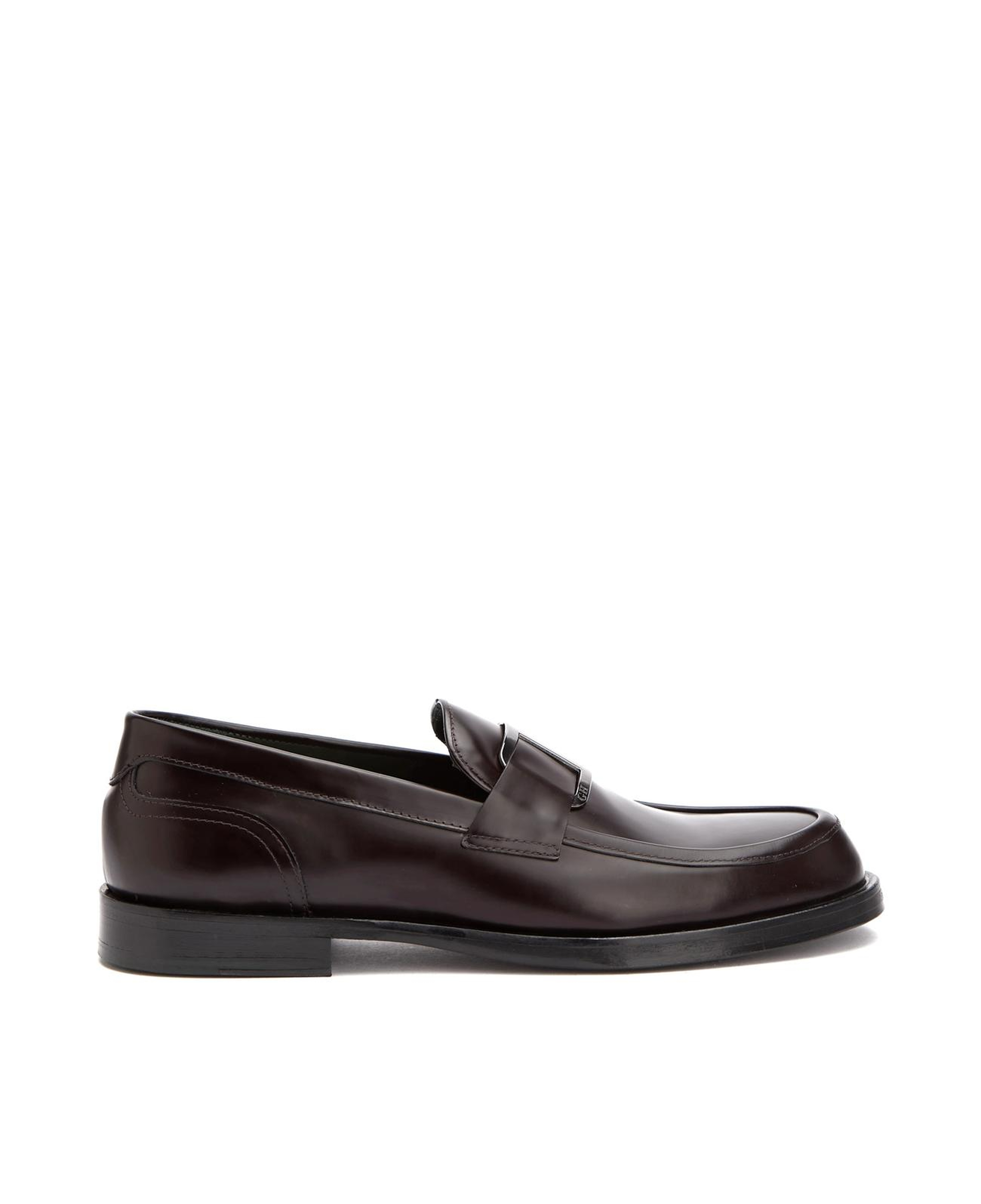 George Hogg Erkek Bordo Toka Detaylı Deri Loafer