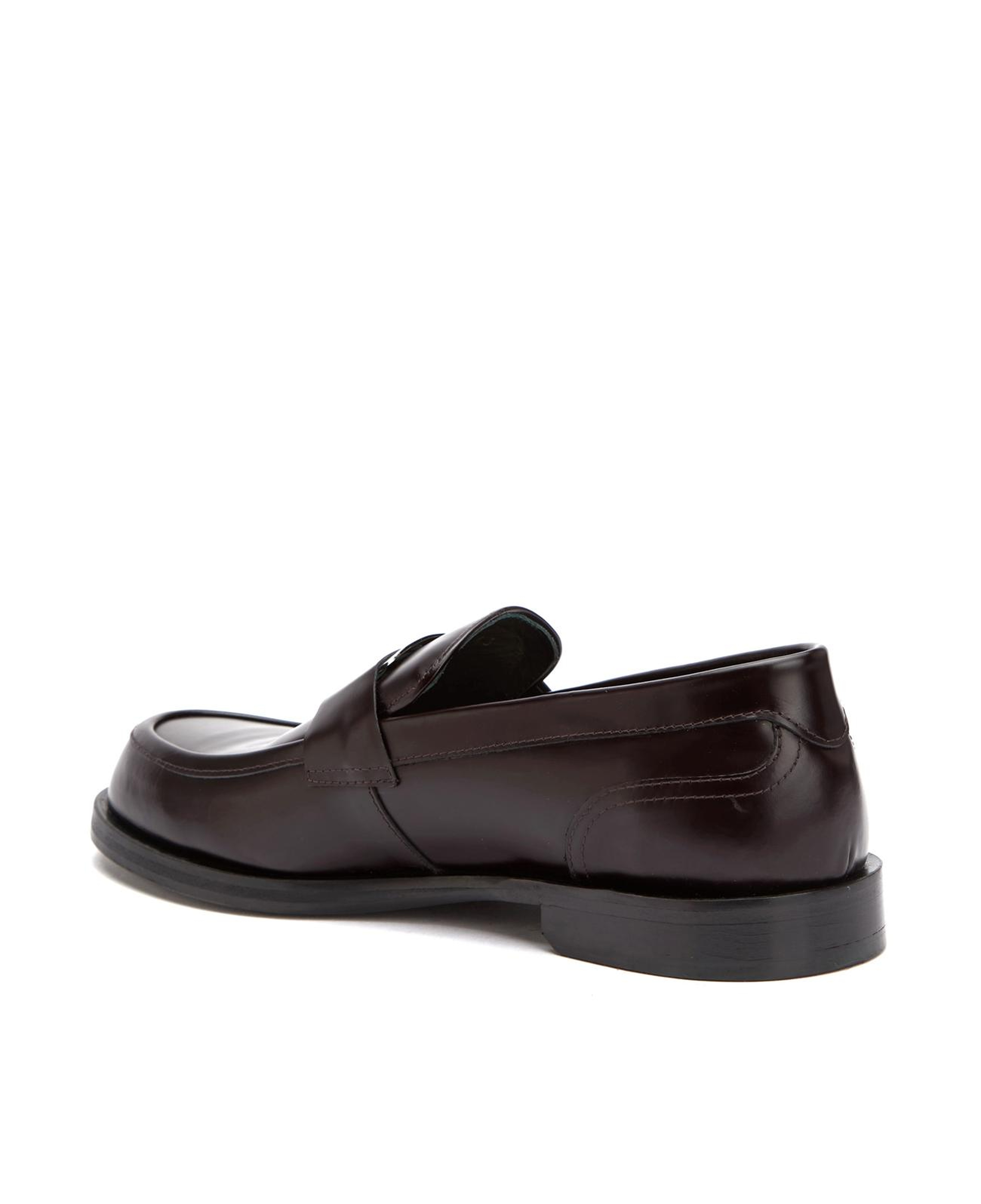 George Hogg Erkek Bordo Toka Detaylı Deri Loafer