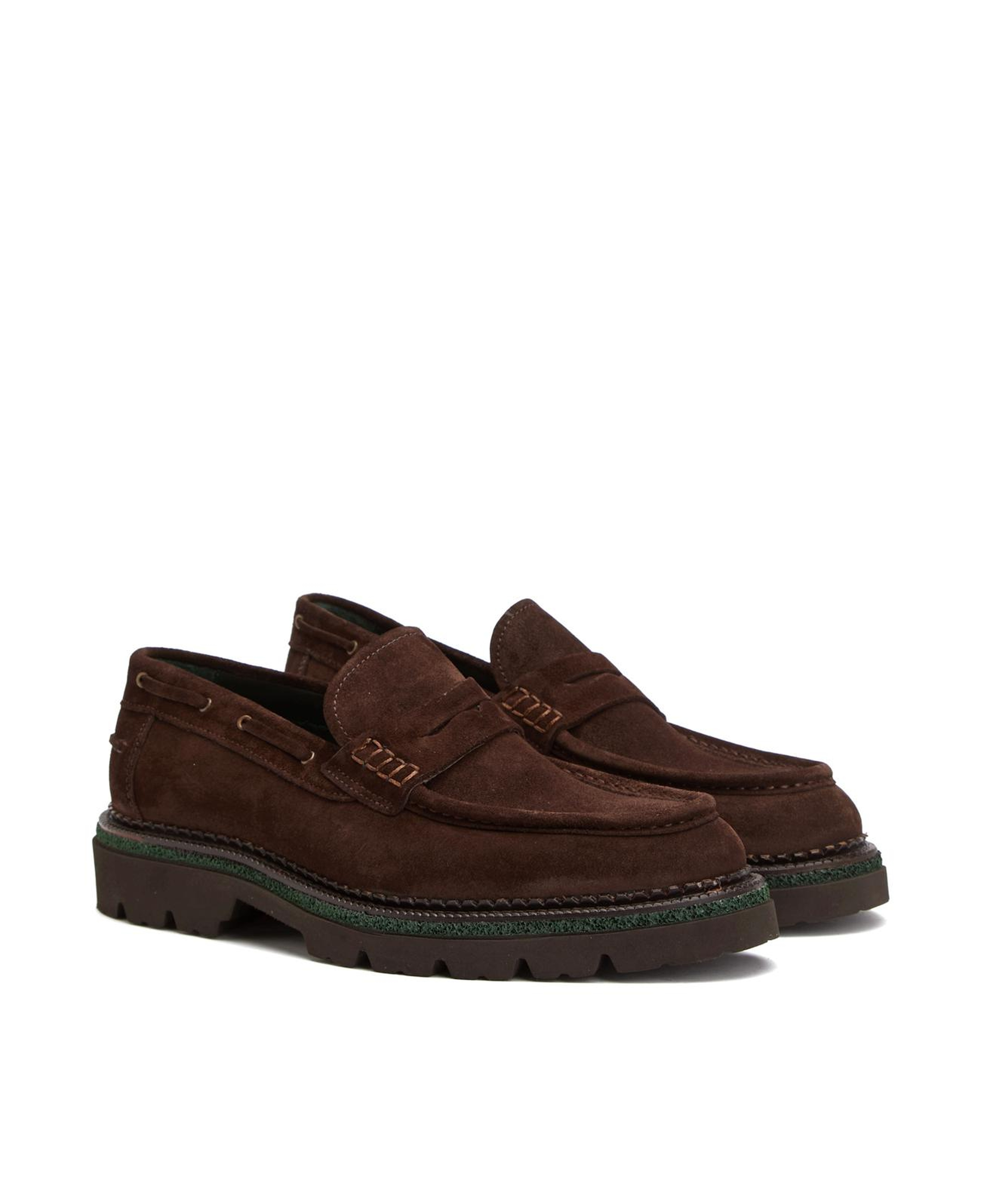 George Hogg Erkek Kahverengi Süet Loafer