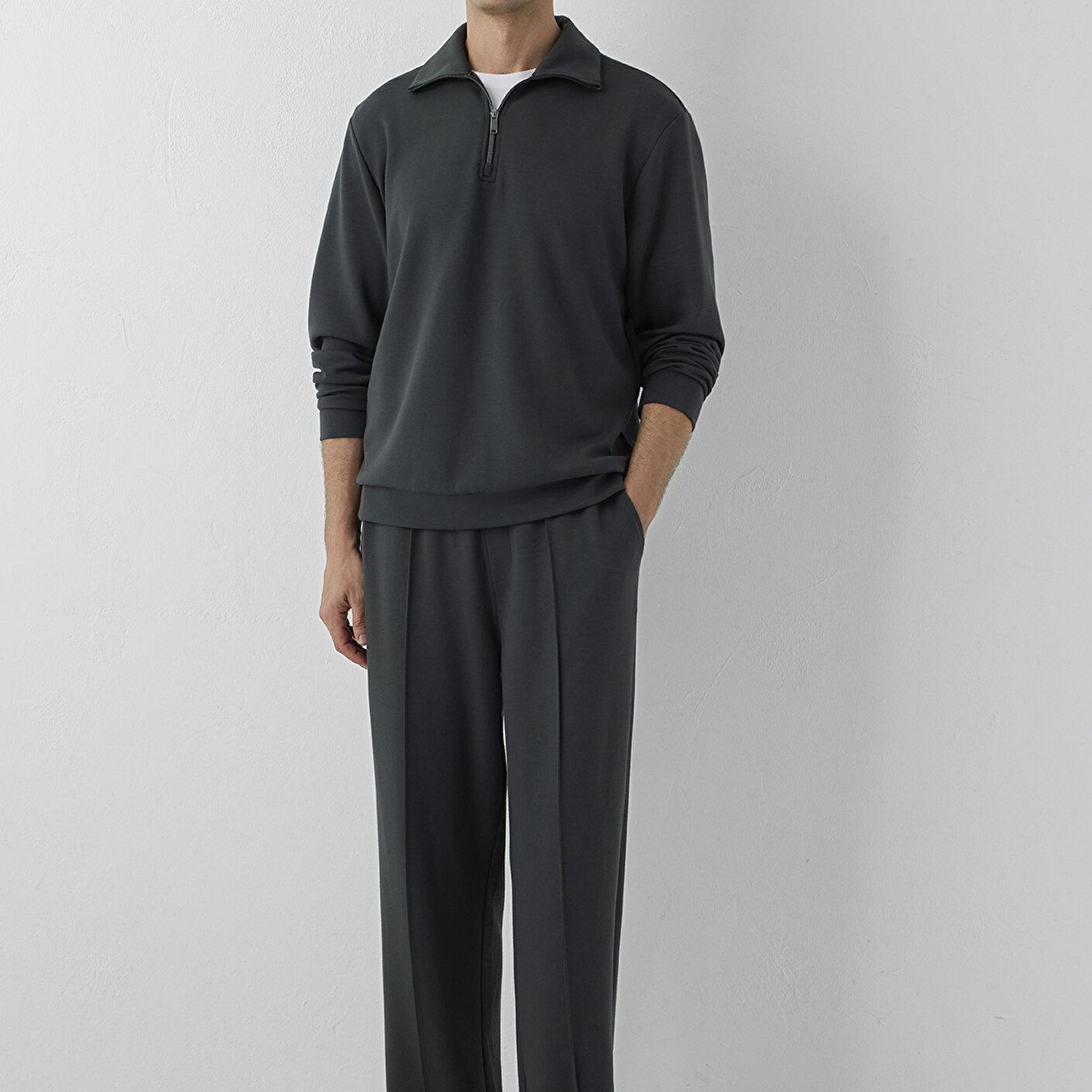 Mavi (Tencel™) Modal Karışımlı Antrasit Eşofman Altı 0024586-91268