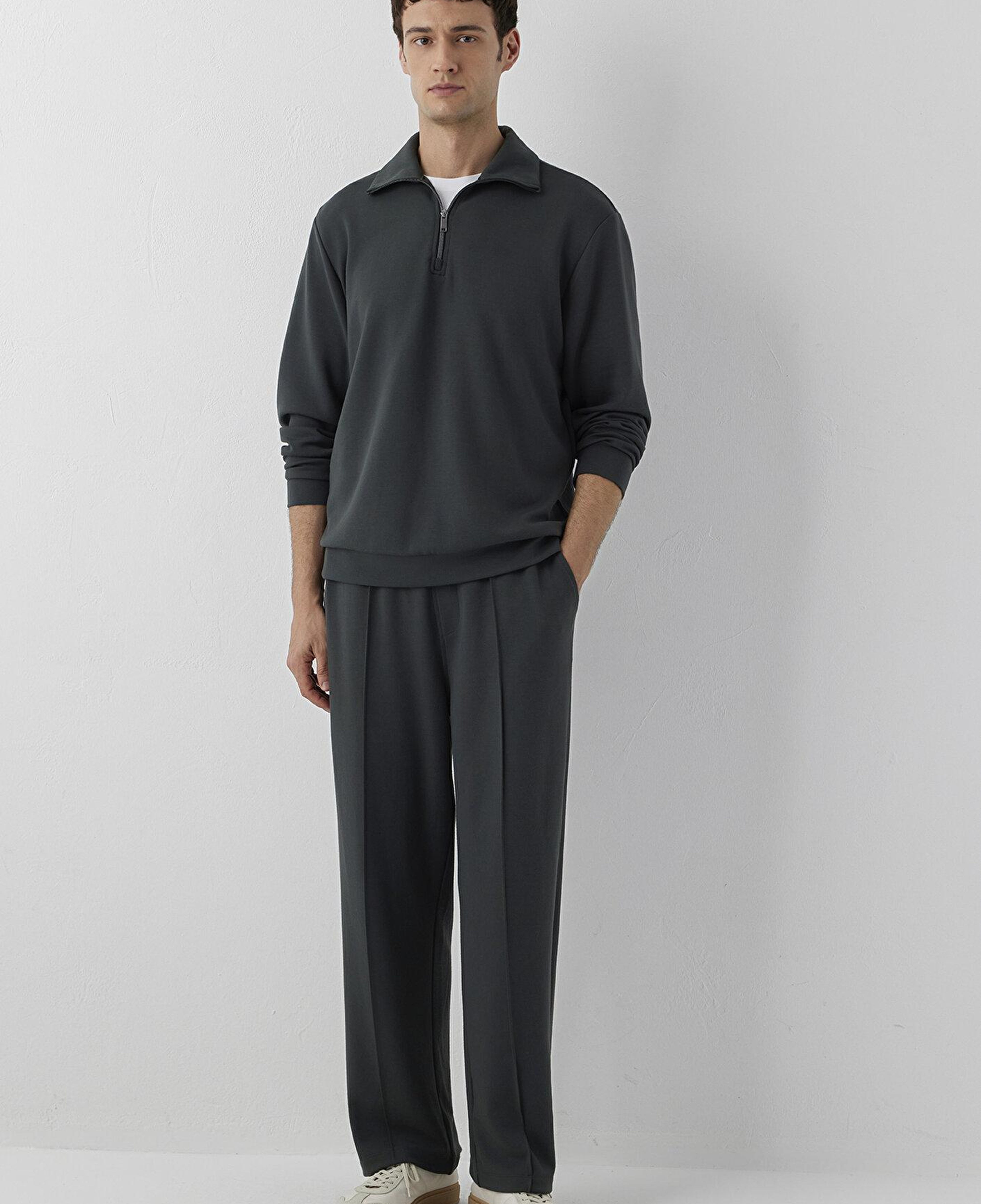Mavi (Tencel™) Modal Karışımlı Antrasit Eşofman Altı 0024586-91268