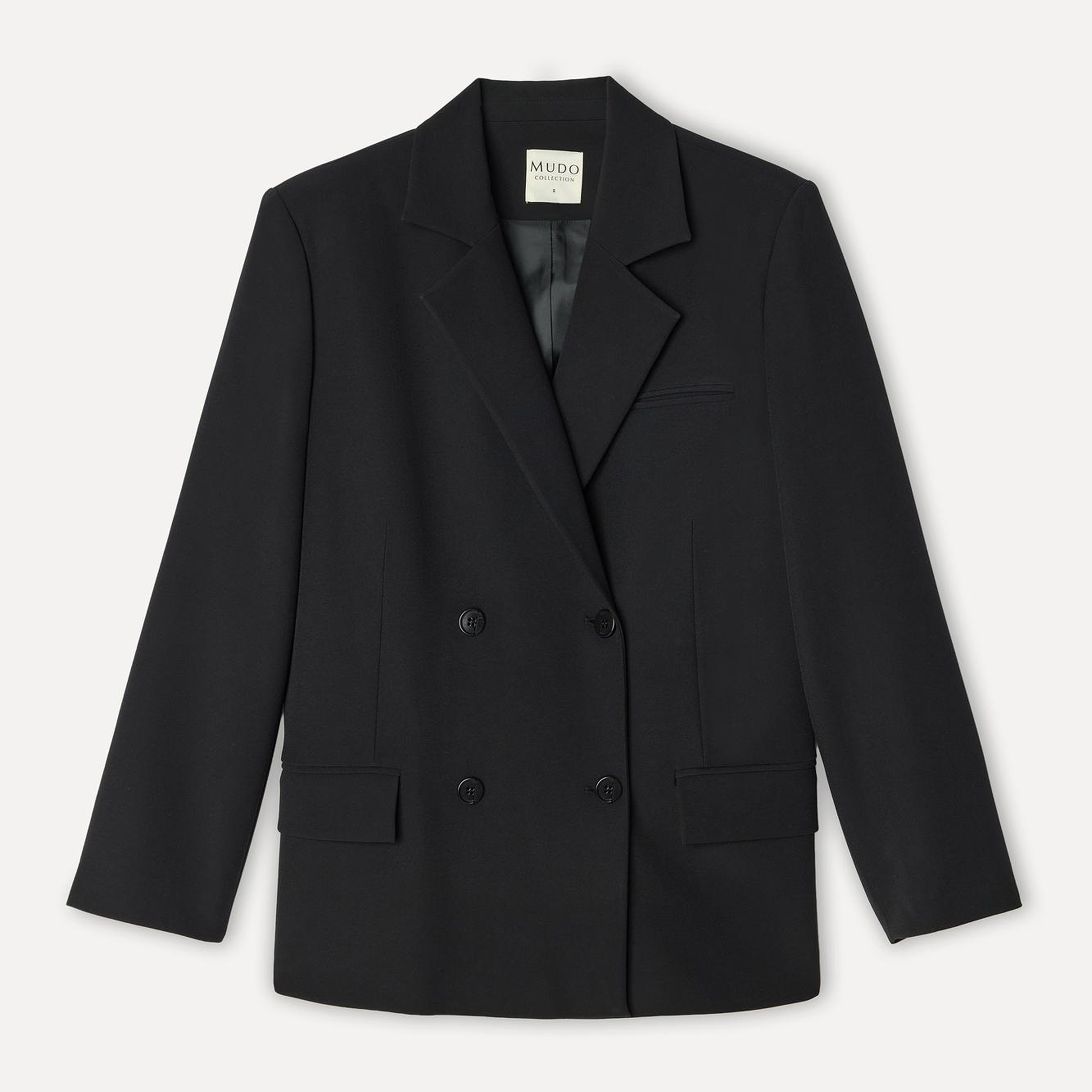 Kadın Siyah Oversize Blazer Ceket