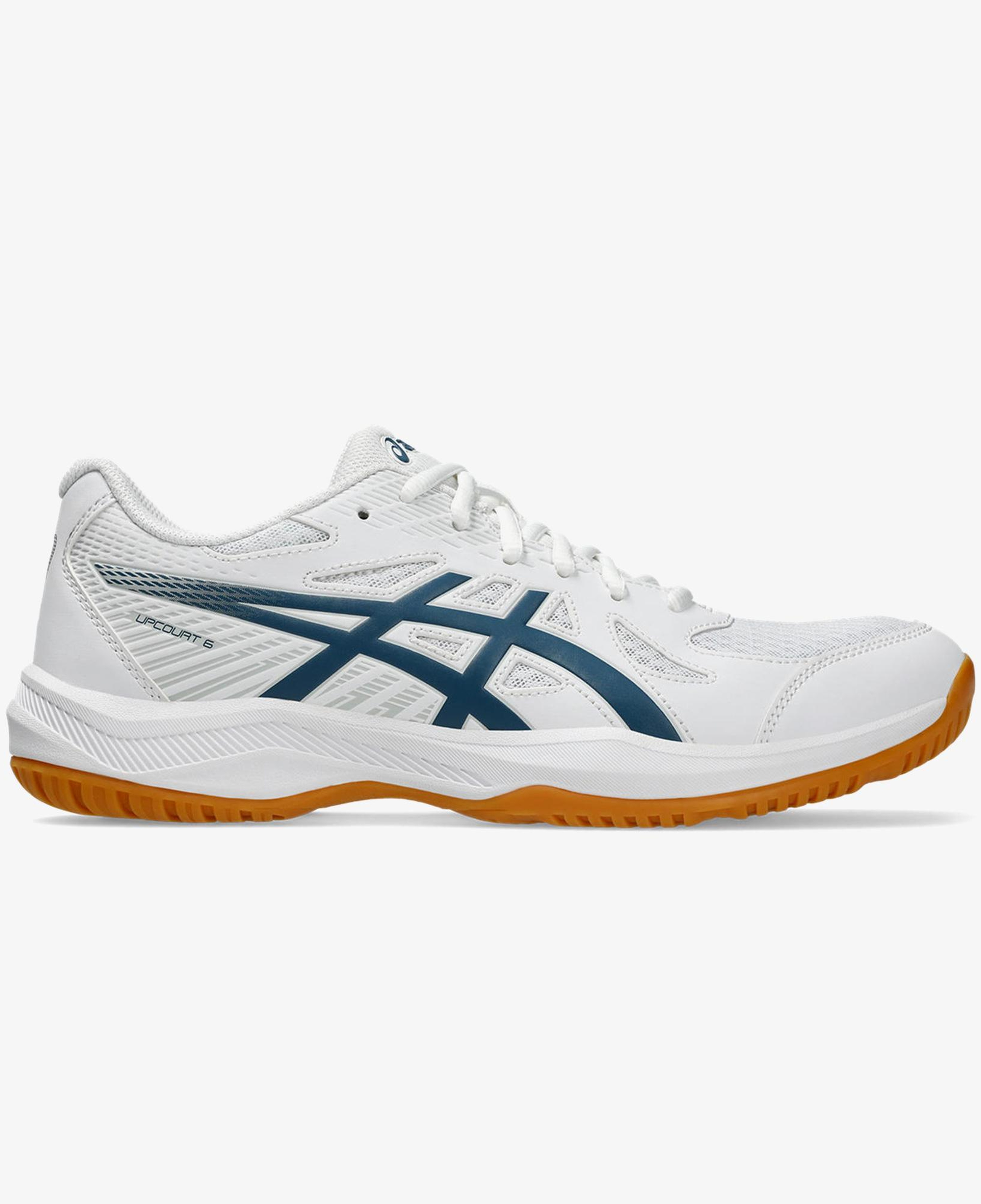 Asics Upcourt 6 Erkek Beyaz Voleybol Ayakkabısı